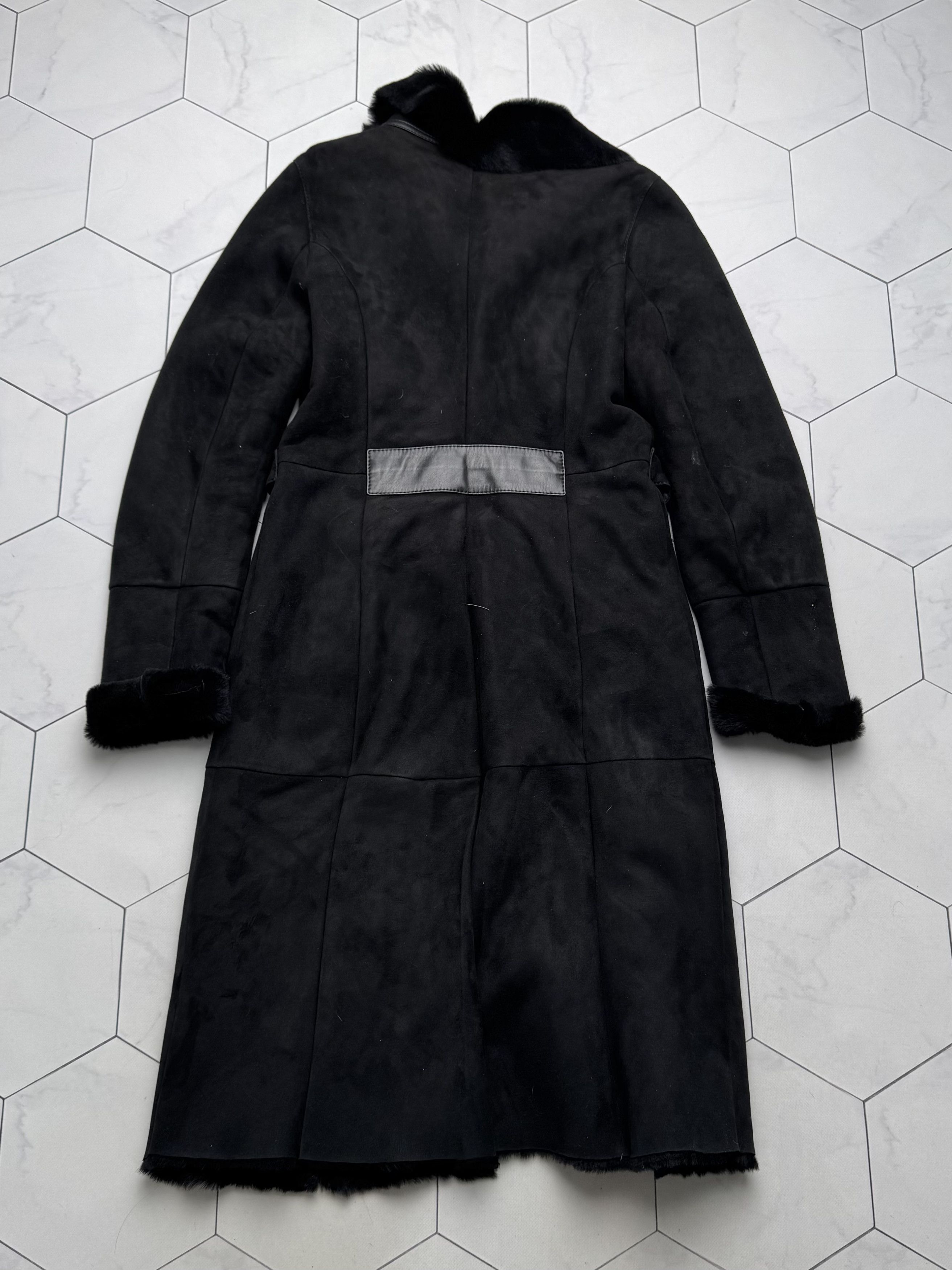 Vintage Vintage Real Sheepskin Coat With Belt(B409)E2D15 Size L / US 10 / IT 46 - 14 Thumbnail