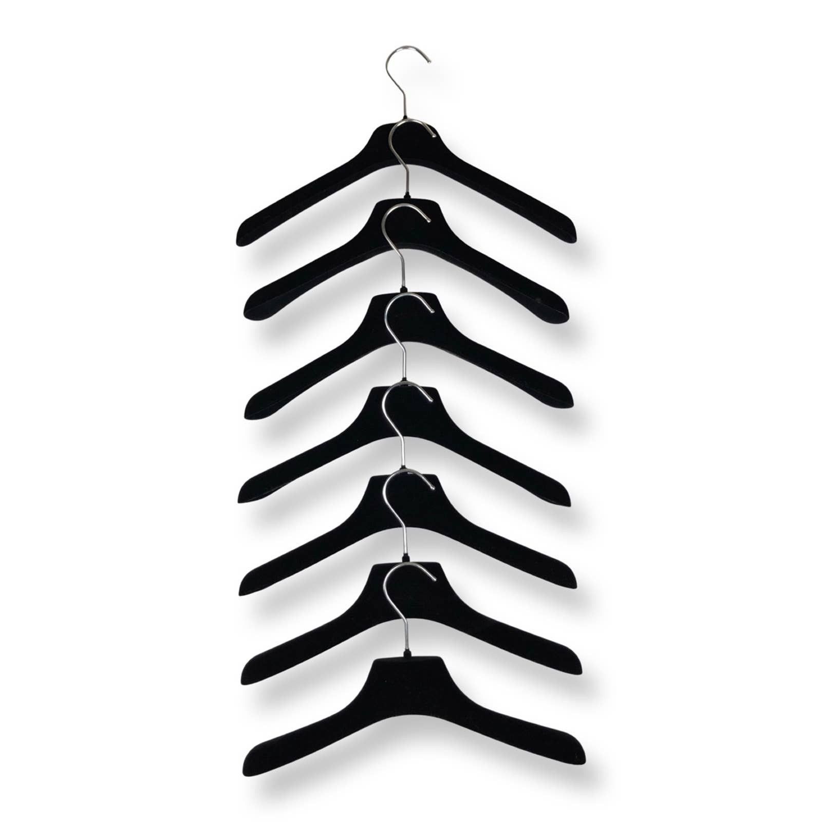 Dries Van Noten Logo Velour Hangers