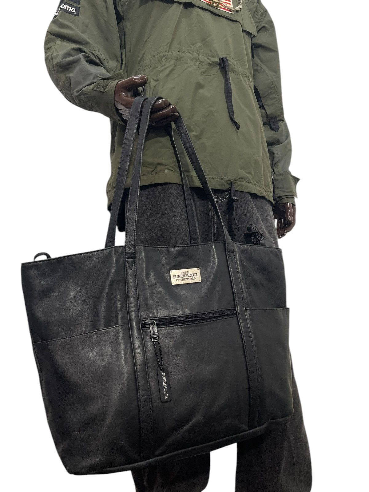 Tumi Full Leather Tumi x Ford Tote Shoulder Bag 2🟩0 Size ONE SIZE - 4 Thumbnail