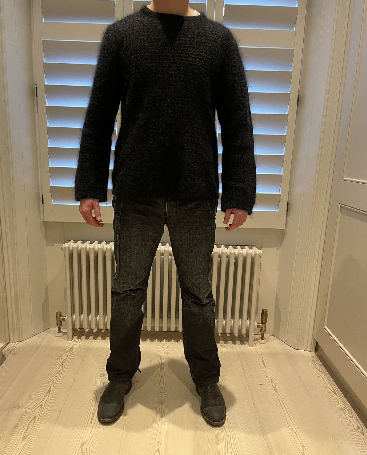 AW 1999-2000 Black Mohair