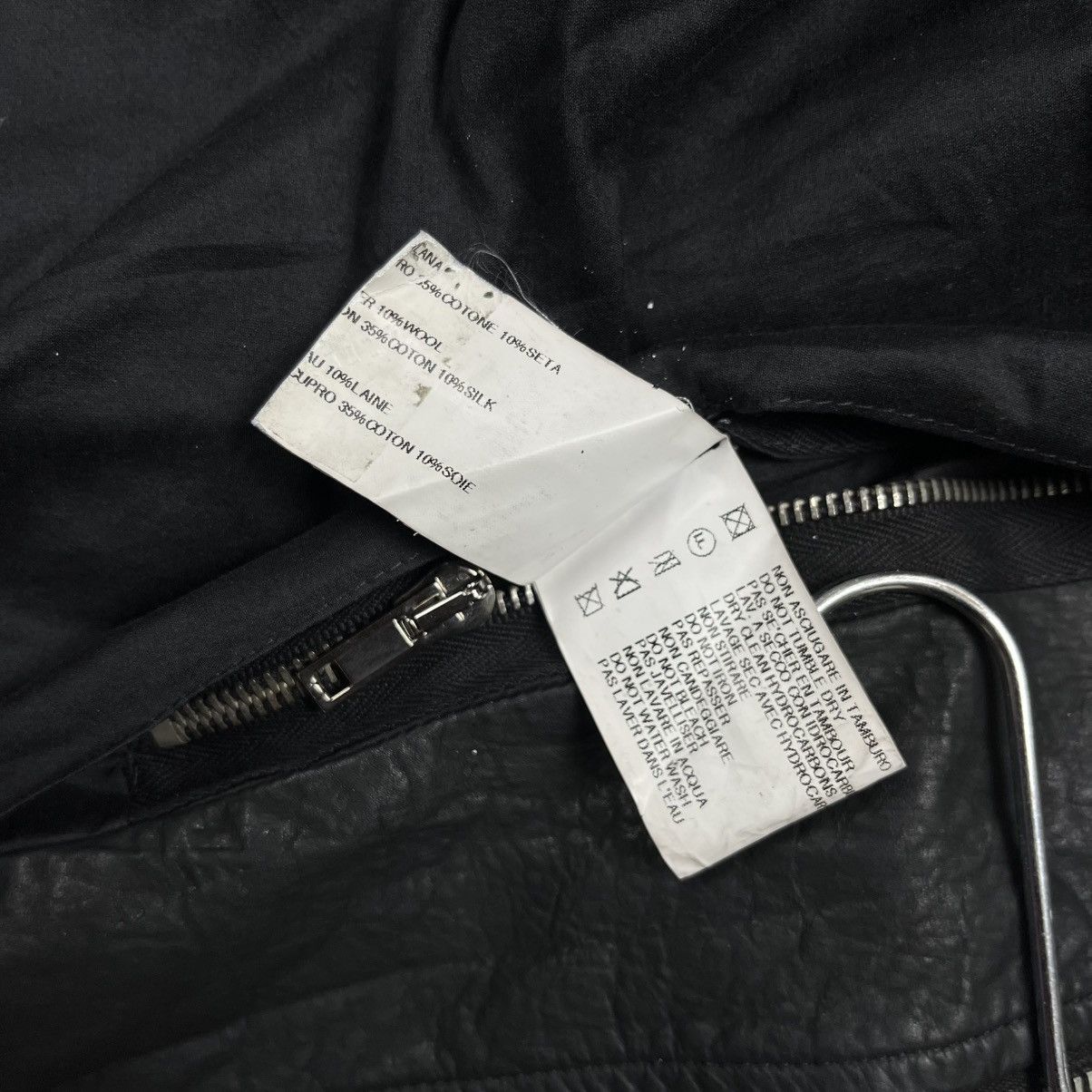 Rick Owens Rick owens high neck leather jacket Size US S / EU 44-46 / 1 - 14 Thumbnail
