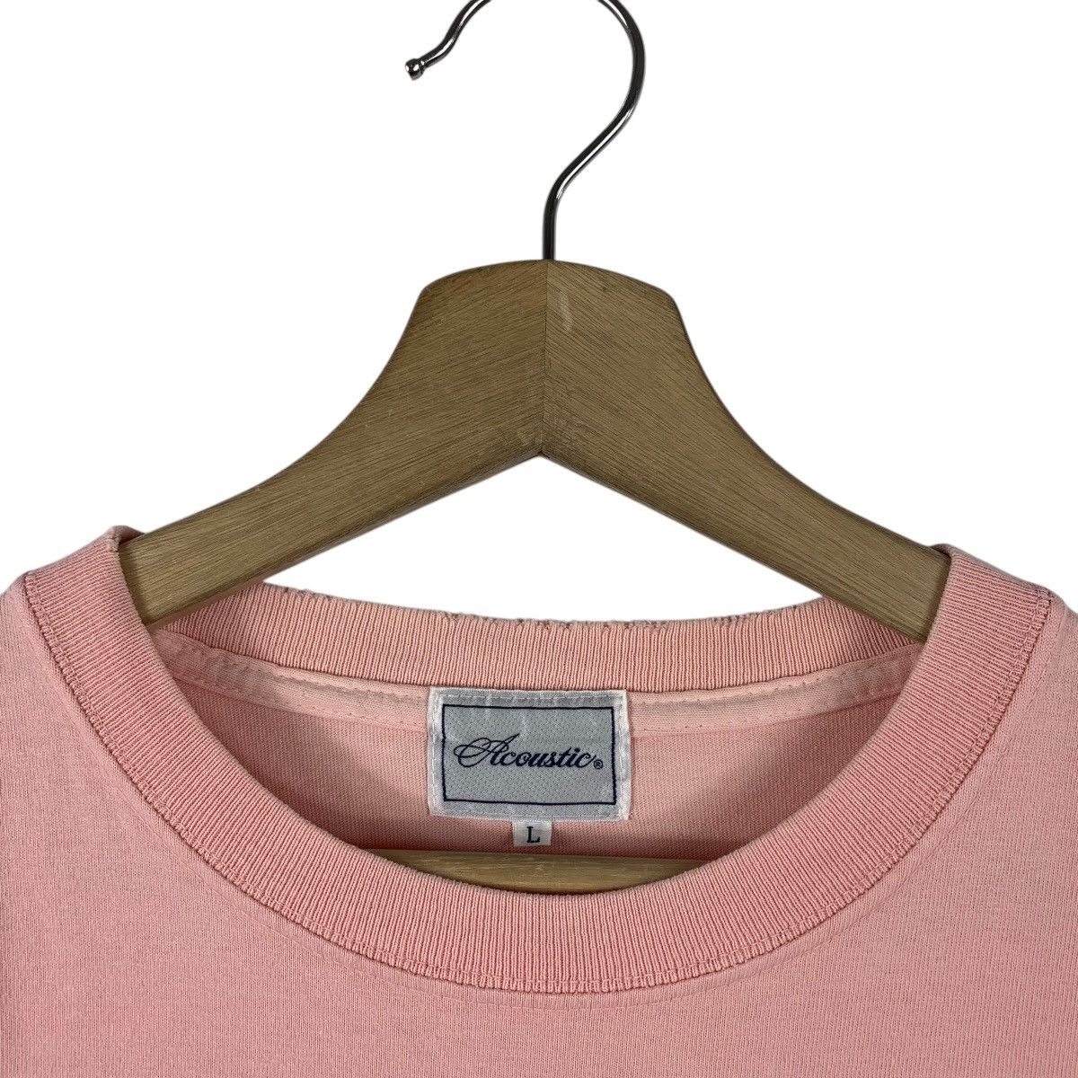 Japanese Brand ACOUSTIC japapenese brand spellout tee Size US L / EU 52-54 / 3 - 5 Thumbnail