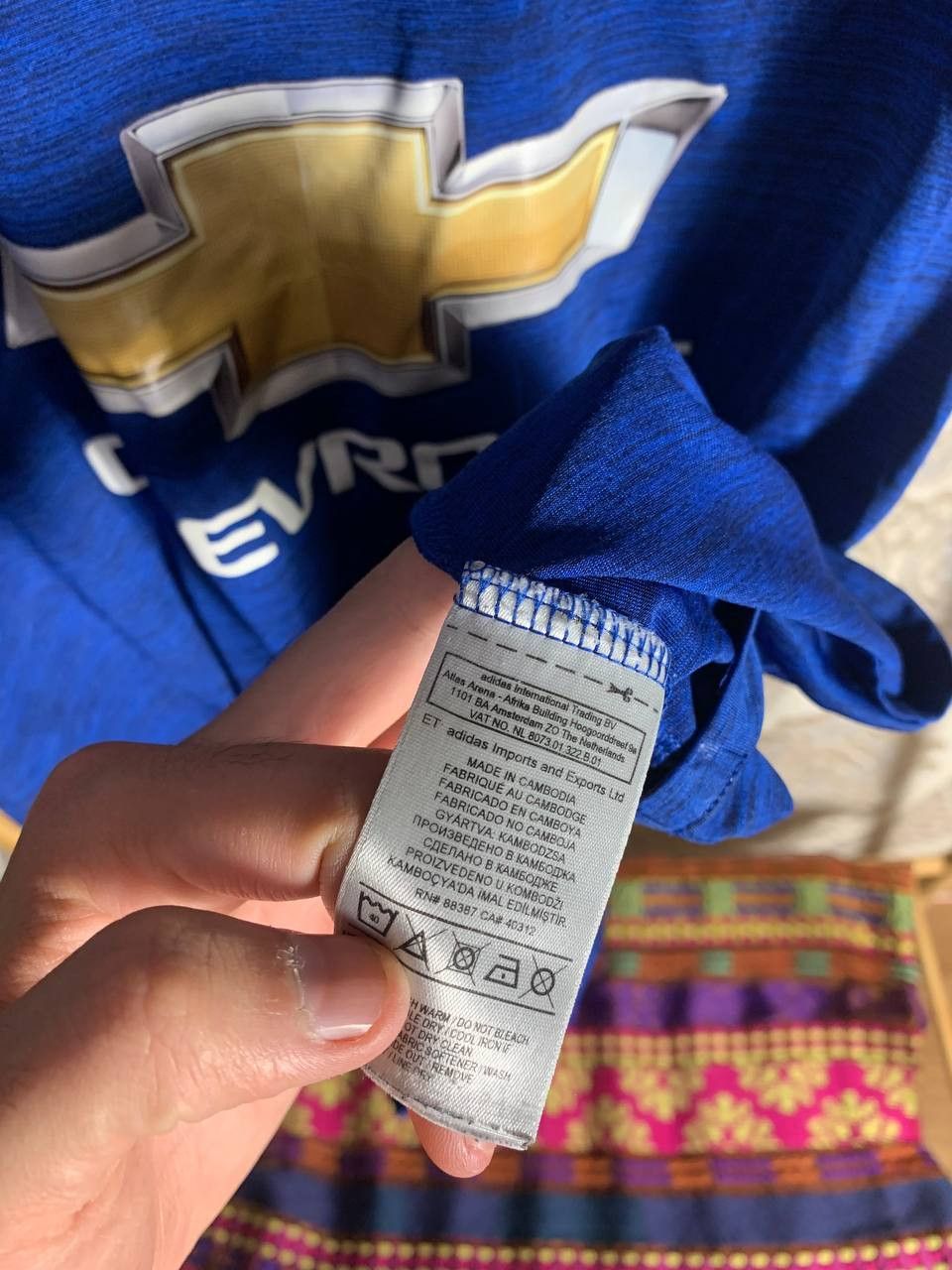 Adidas Vintage Adidas FC Manchester United England Soccer Jersey Size US L / EU 52-54 / 3 - 6 Thumbnail