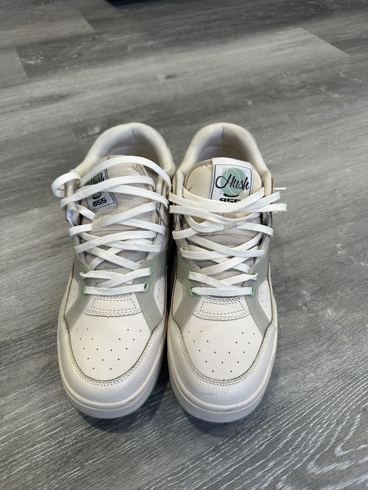 Avia Avia Legacy 855 Low Men White Cream Classic Green Size 12 Size US 12 / EU 45 - 1 Thumbnail