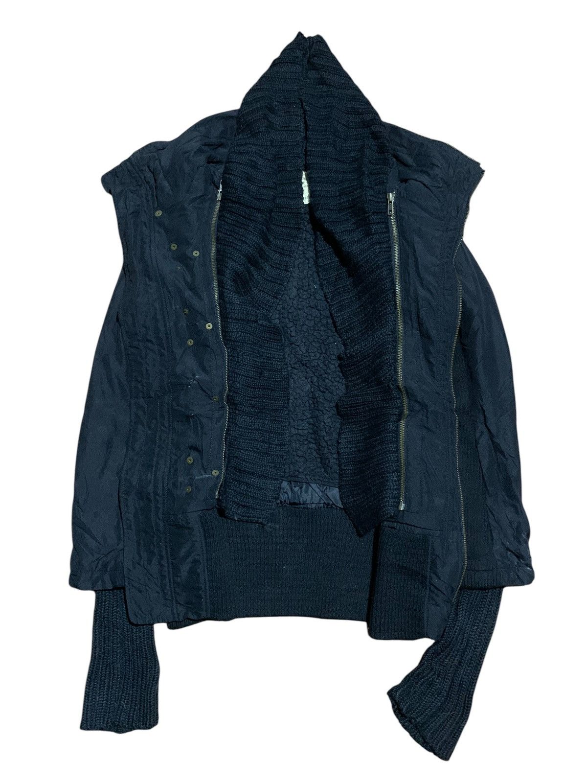 20471120 2000s SLY - VKEI STYLE GOTHIC PUNK CARGO DOUBLE LAYER JACKET Size US M / EU 48-50 / 2 - 2 Thumbnail