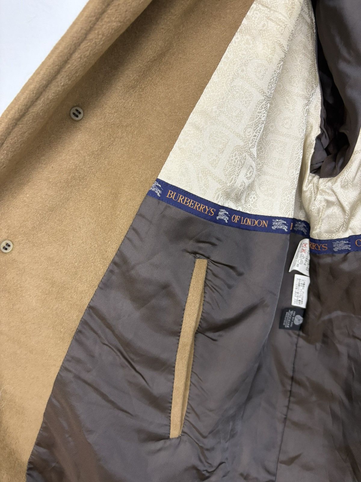 Burberry Wool coat Burberry Nova Check original luxury item Size US L / EU 52-54 / 3 - 12 Thumbnail