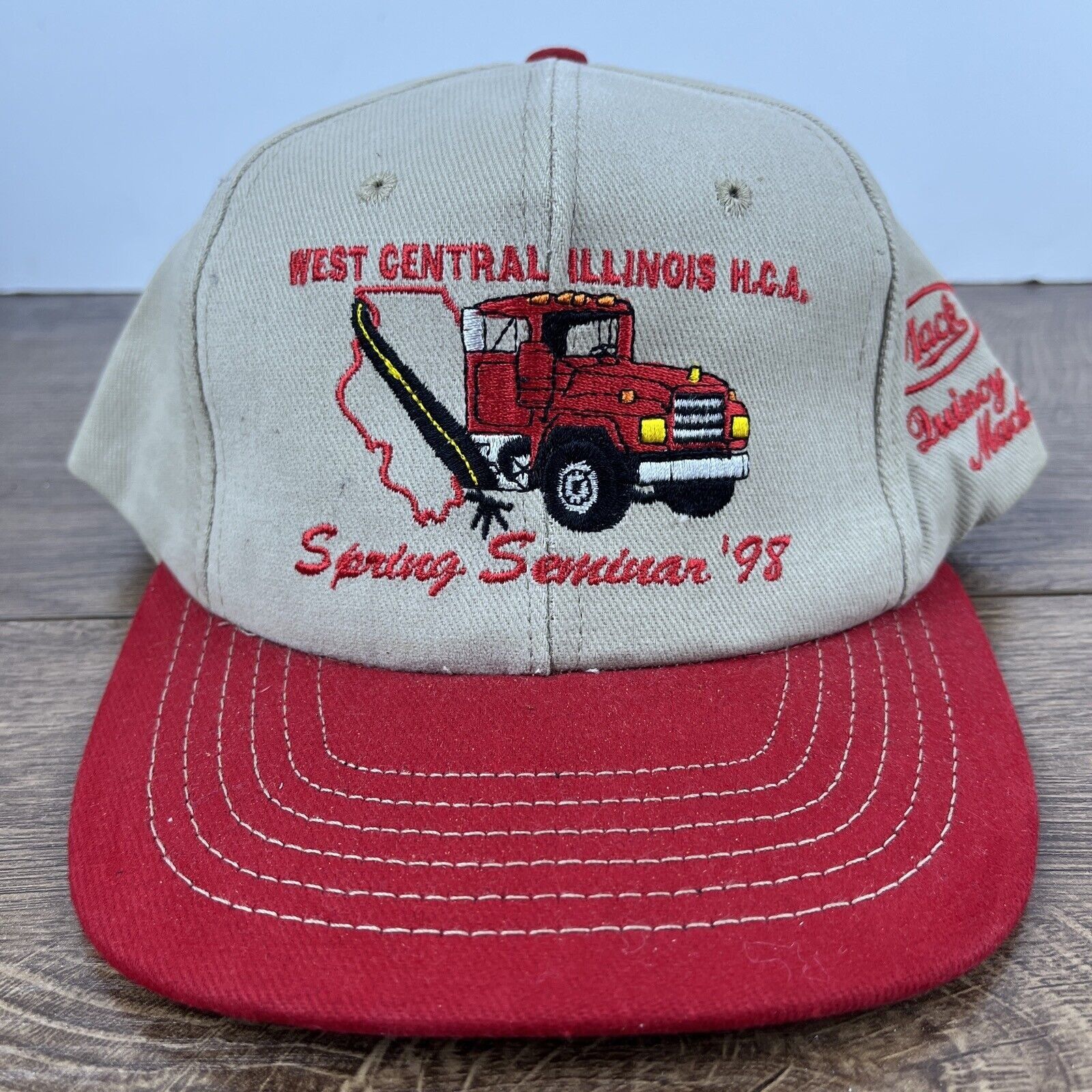 Other West Central Illinois Hat Brown Hat Adjustable Snapback Adul Size ONE SIZE - 2 Thumbnail