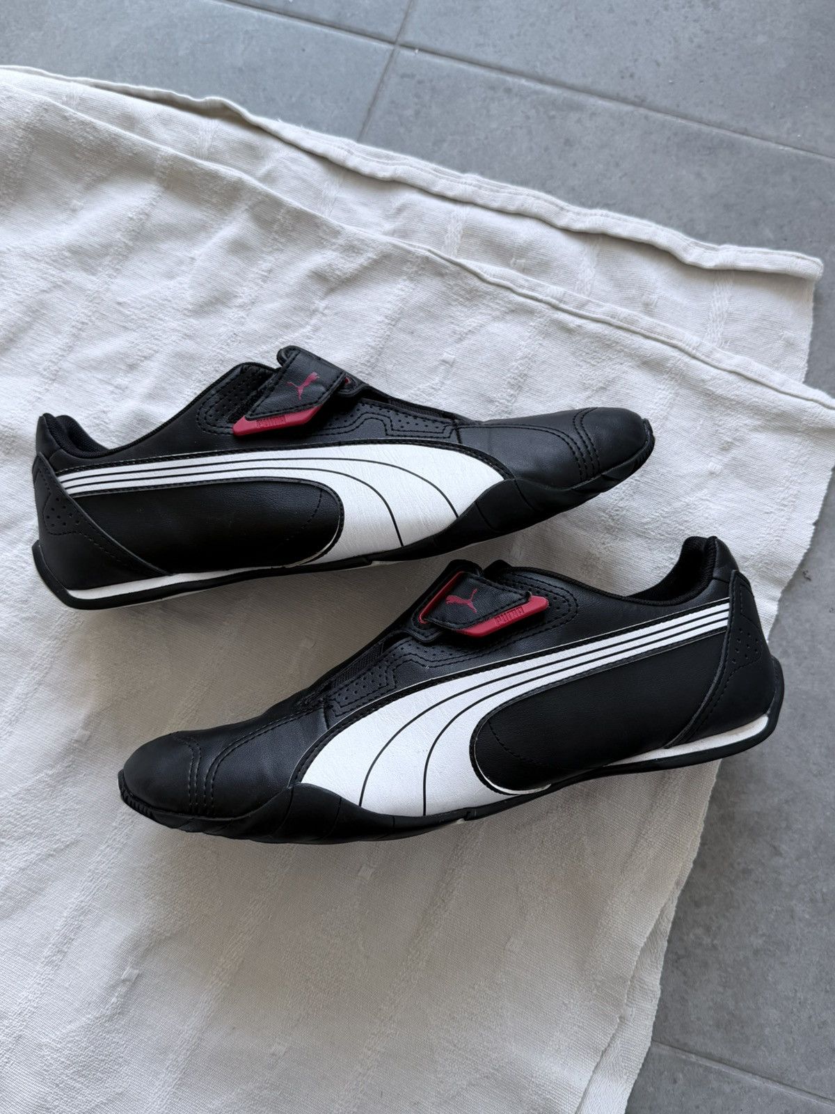 Puma Vintage 00s Puma Leather Sneakers Size US 9.5 / EU 42-43 - 1 Thumbnail