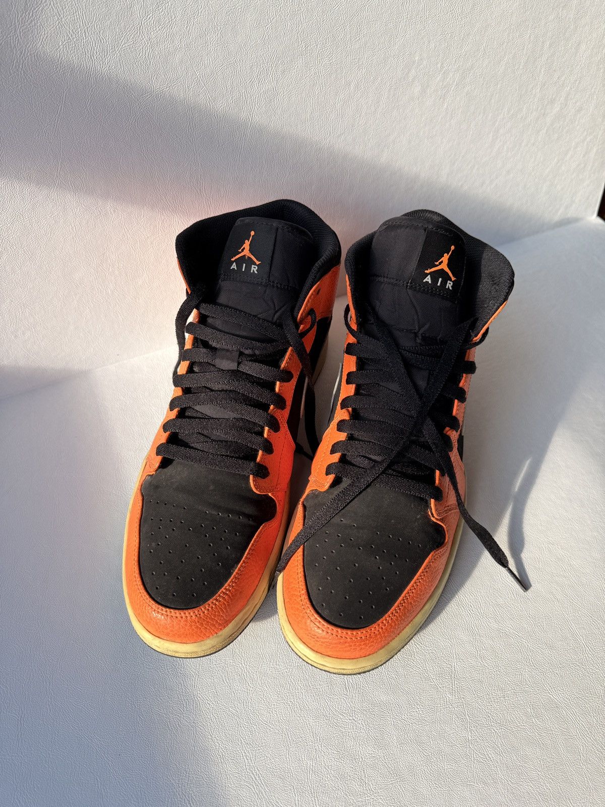 Jordan Brand Jordan 1 Black Cone US M 11.5 2018 Florescent Orange Nike Size US 11.5 / EU 44-45 - 3 Thumbnail