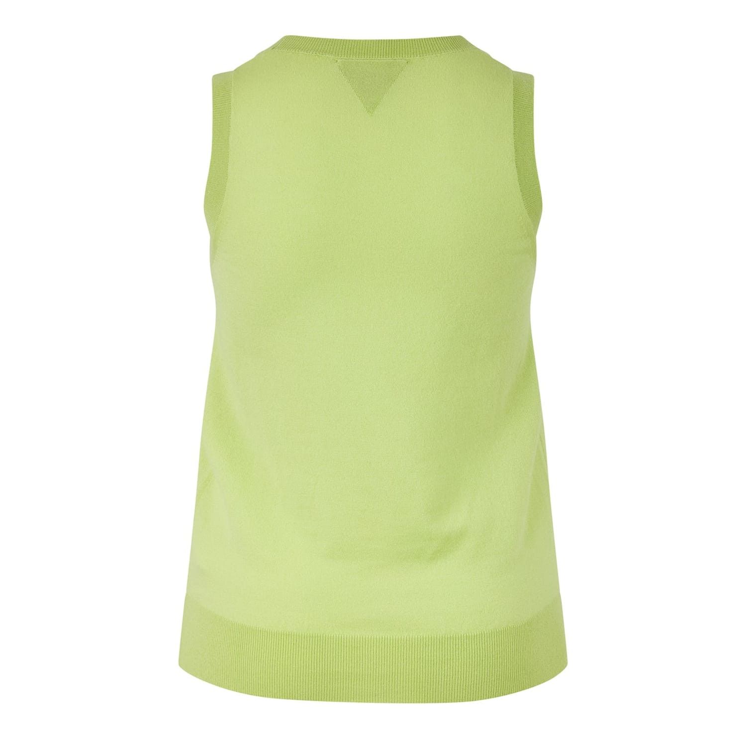 Bottega Veneta Bottega Veneta Scoop Neck Tank Top in Green Size XS / US 0-2 / IT 36-38 - 2 Thumbnail