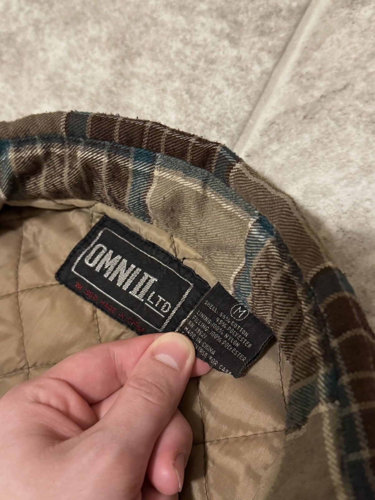 Flannel × Vintage Vintage Quited Flannel Jacket Size US M / EU 48-50 / 2 - 3 Thumbnail