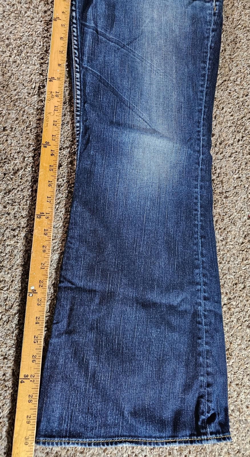 Silver Jeans Co. silver jeans Canada men's 36x31 Approx 36x30 Embroidered Size US 36 / EU 52 - 5 Thumbnail