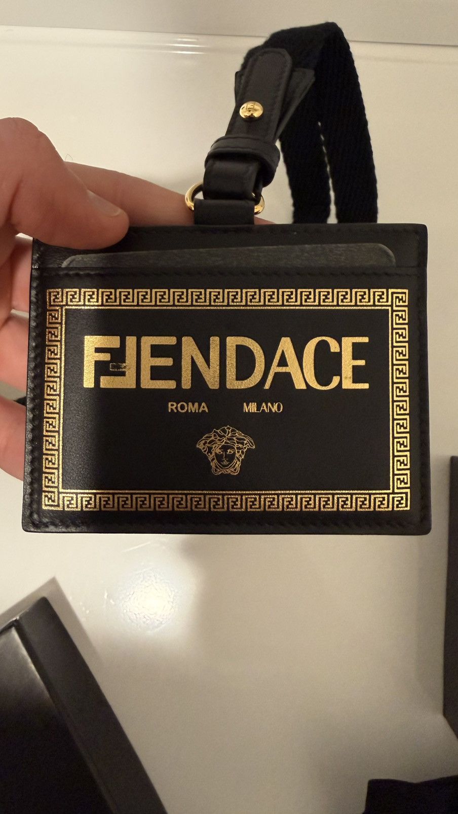 Versace Fendace | Versace X Fendi Card Holder Size ONE SIZE - 6 Thumbnail
