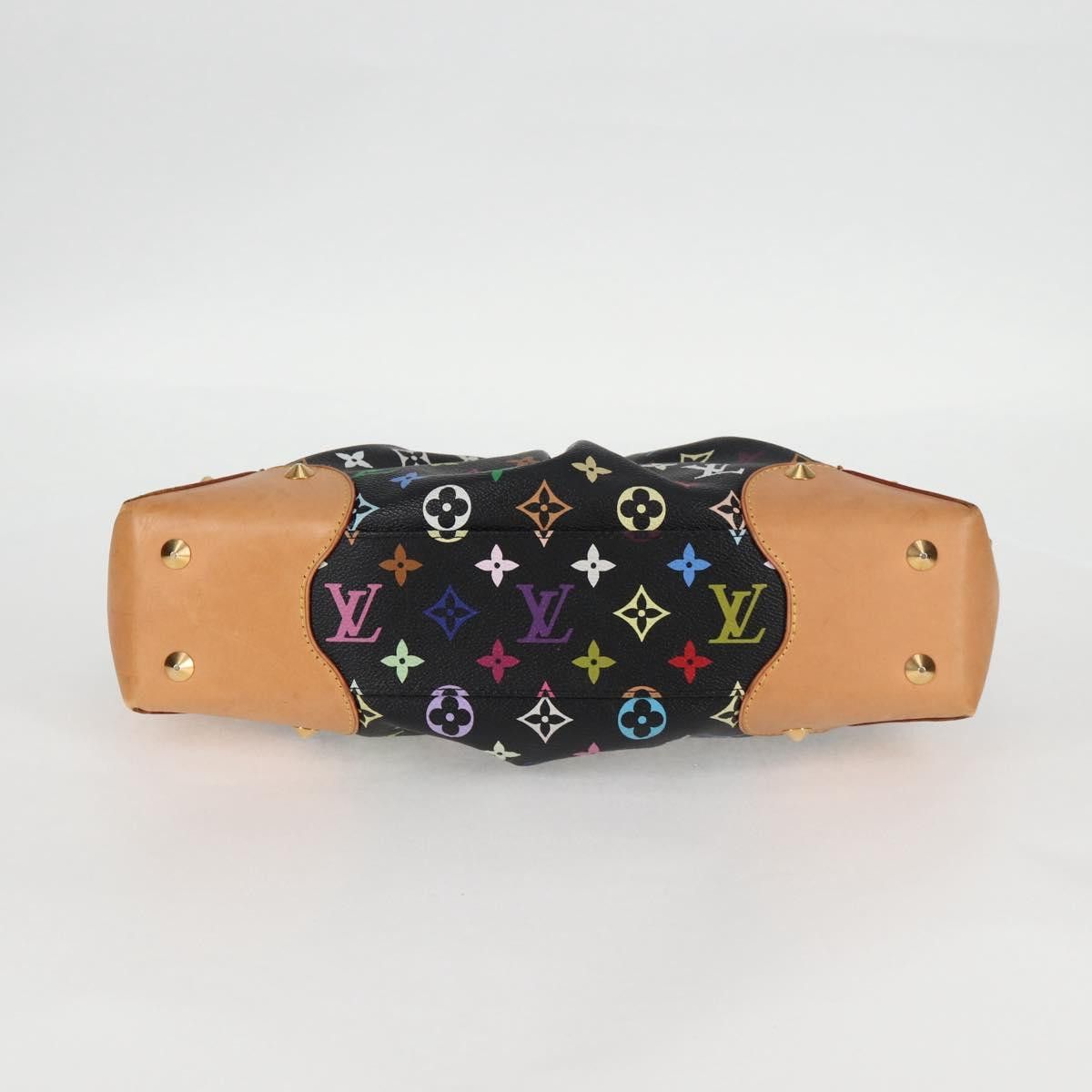 Louis Vuitton LOUIS VUITTON Monogram Multicolor Judy MM Bag Black M40256 Size ONE SIZE - 5 Thumbnail