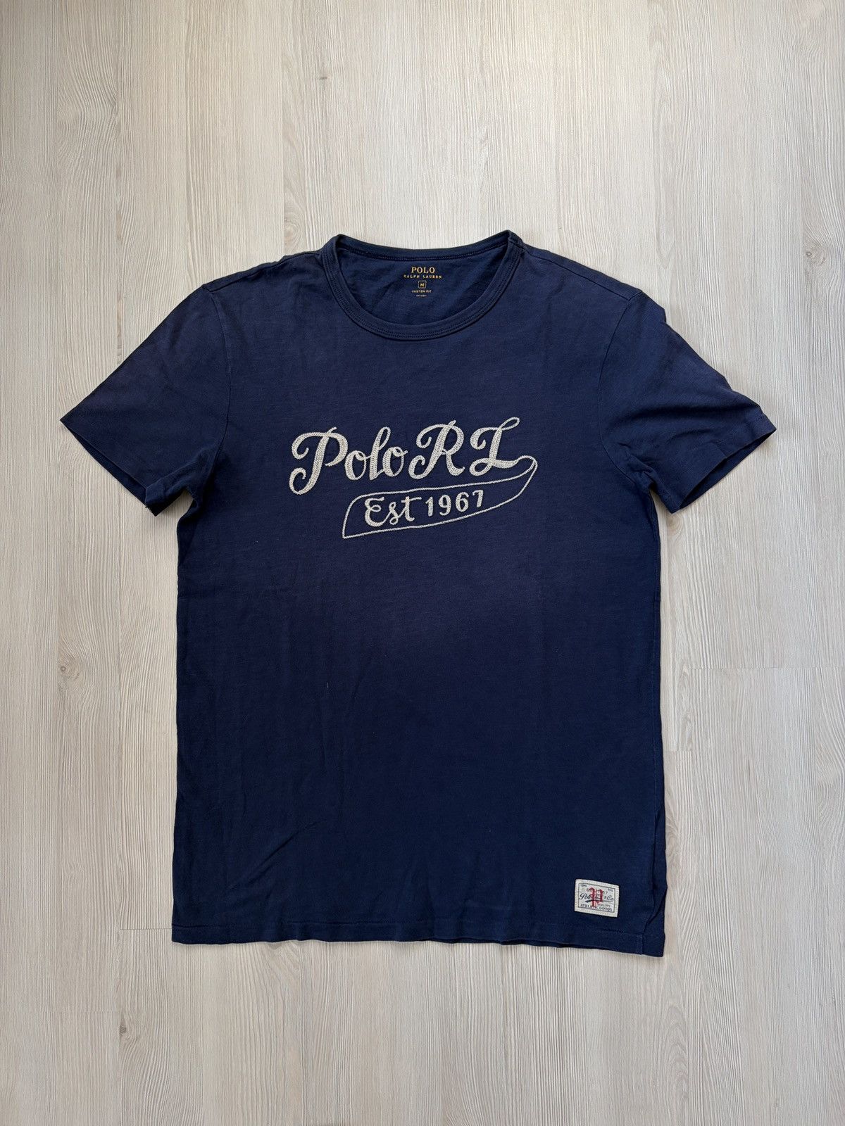 Polo Ralph Lauren Polo Ralph Lauren Navy Blue Logo T-shirt Size US M / EU 48-50 / 2 - 1 Thumbnail