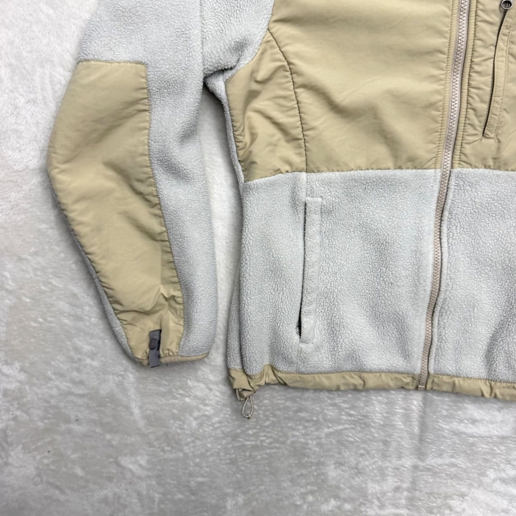 The North Face The North Face Jacket Womens Small Gray Tan Polartec Fleece Full Zip Coat Warm Size S / US 4 / IT 40 - 6 Thumbnail