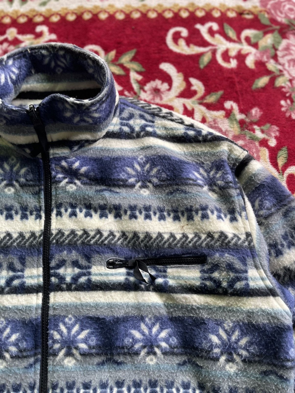 Japanese Brand Vintage Sunlucas Fleece Jacket Size US M / EU 48-50 / 2 - 4 Thumbnail