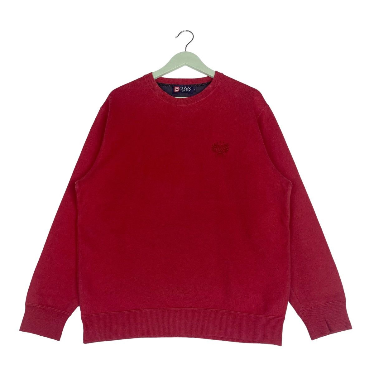 Chaps Chaps Dark Red Sweatshirt Crewneck Pullover jumper Size US L / EU 52-54 / 3 - 1 Thumbnail