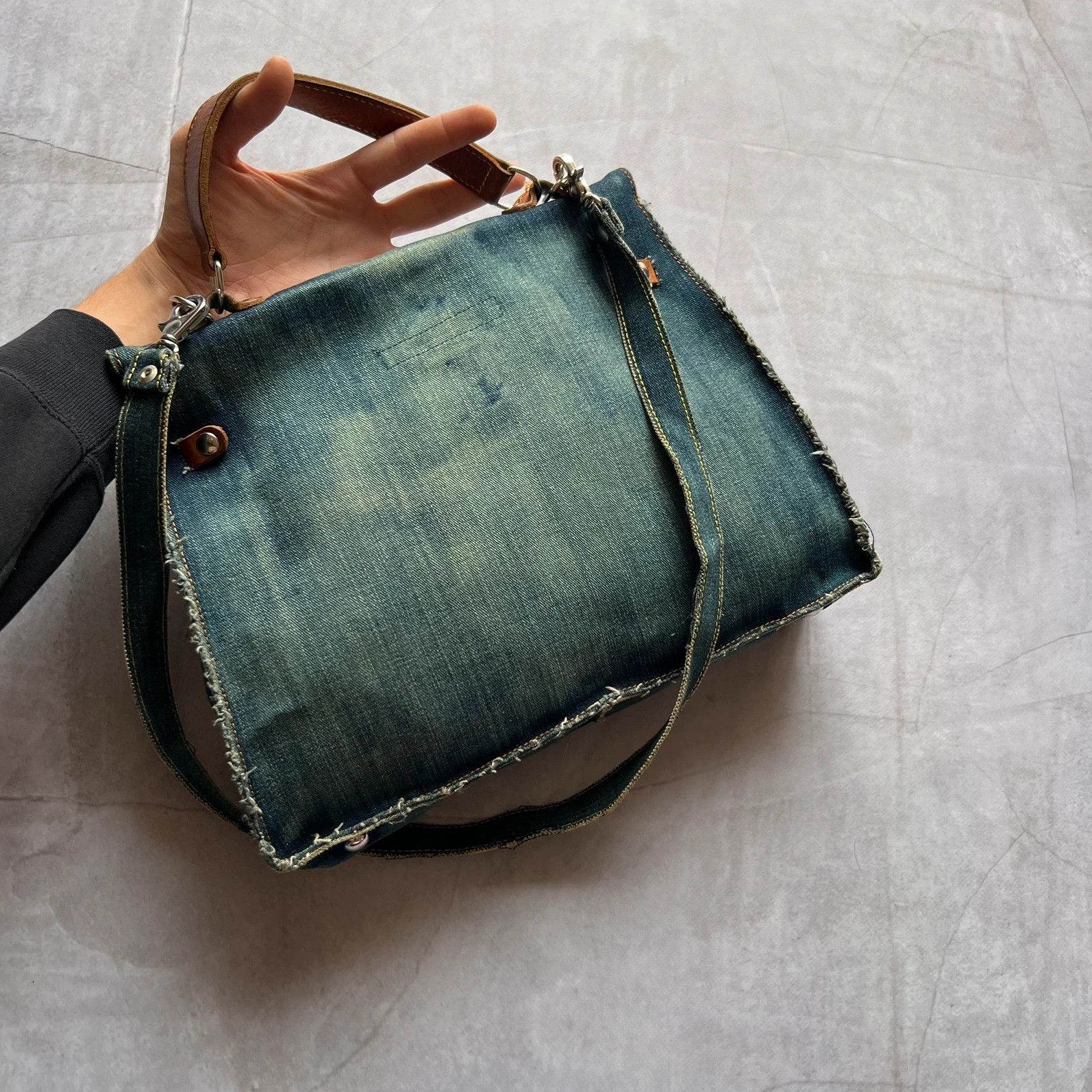Hysteric Glamour vintage Miss Sixty Shoulder Bag denim Y2K style diesel GGL Size ONE SIZE - 2 Thumbnail