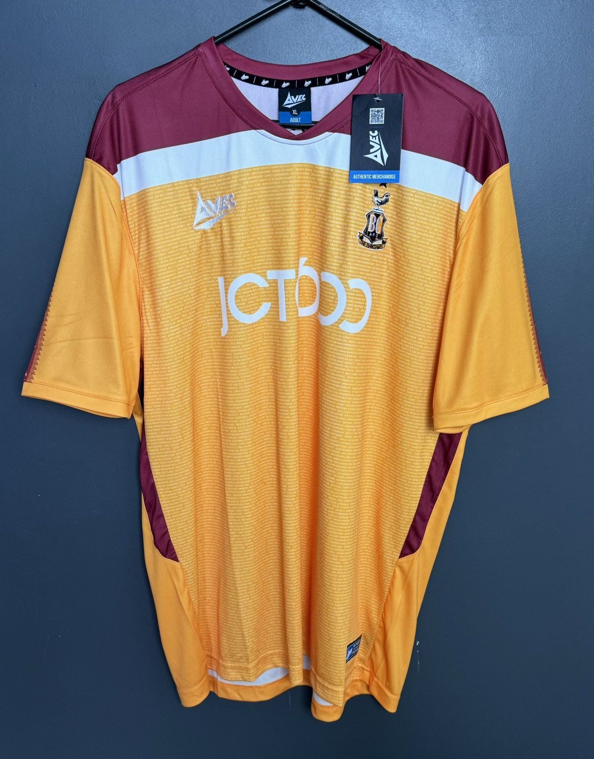 Other New Bradford City 21/22 Special Football Jersey Size US XL / EU 56 / 4 - 1 Thumbnail