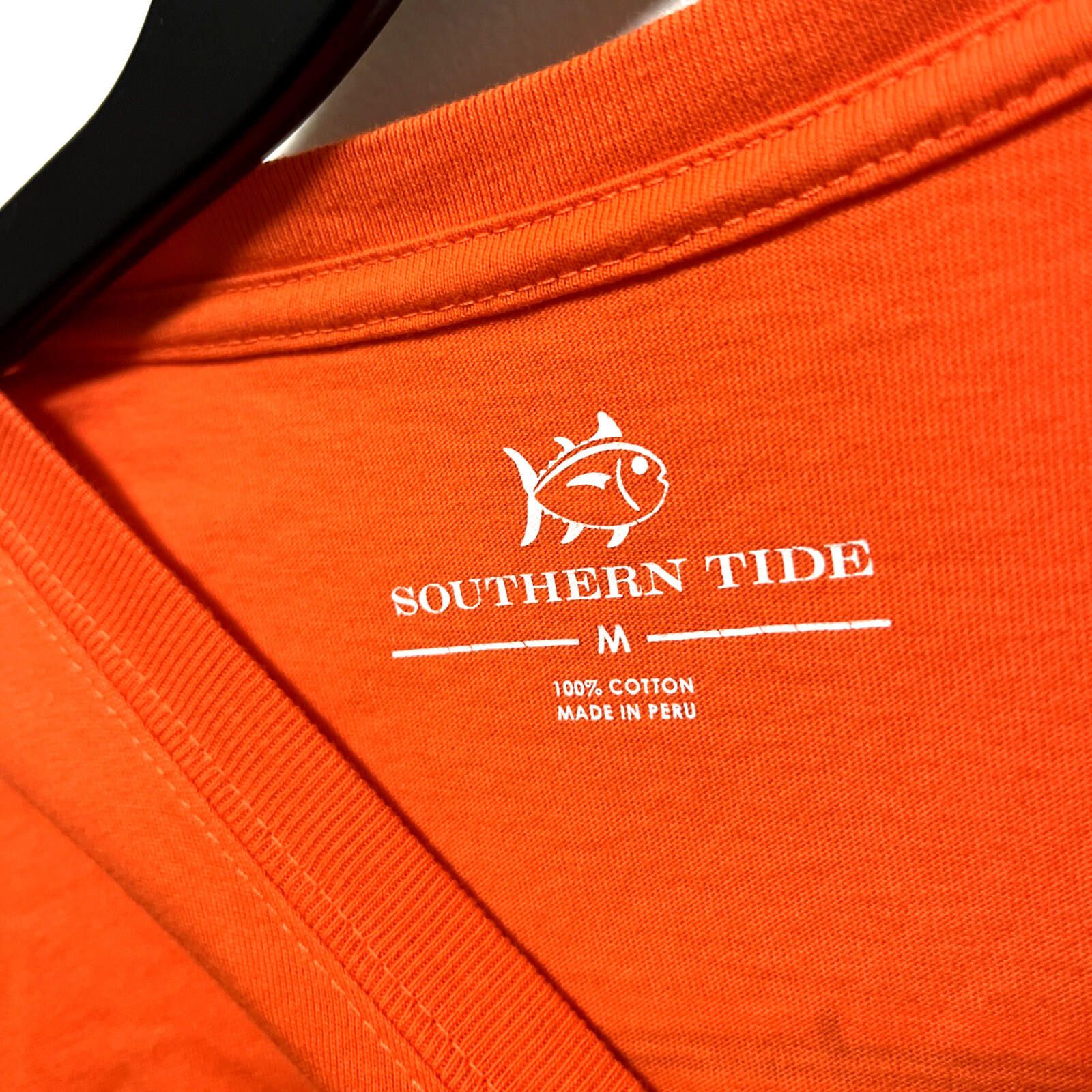 Southern Tide Medium Clemson Tigers Southern Tide Pocket T Shirt Tee Size US M / EU 48-50 / 2 - 2 Thumbnail
