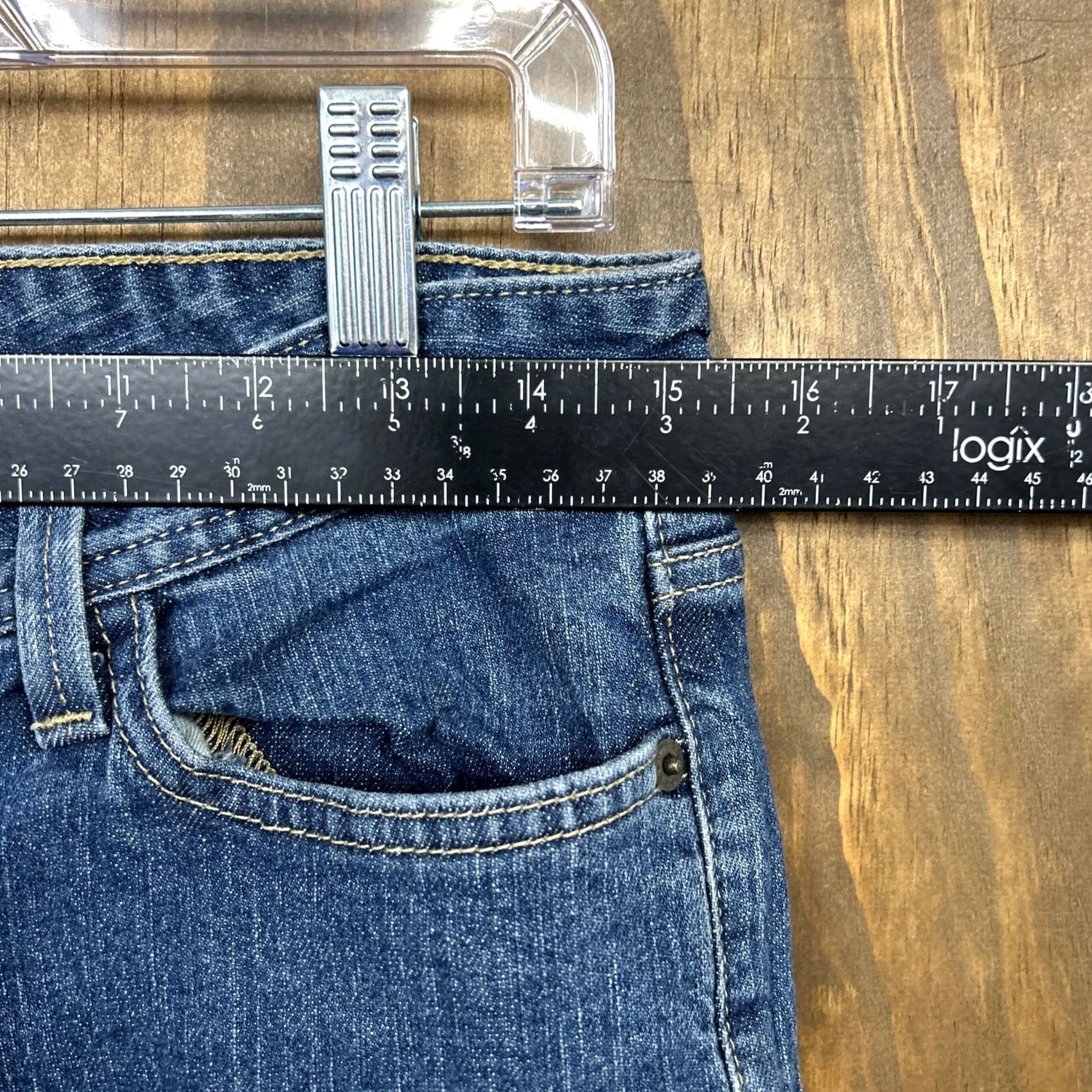 Eddie Bauer Eddie Bauer Womens Jeans Blue Denim Mid Rise Classic Fit Cotton Spandex 6 Jeans Size 28" / US 6 / IT 42 - 6 Thumbnail
