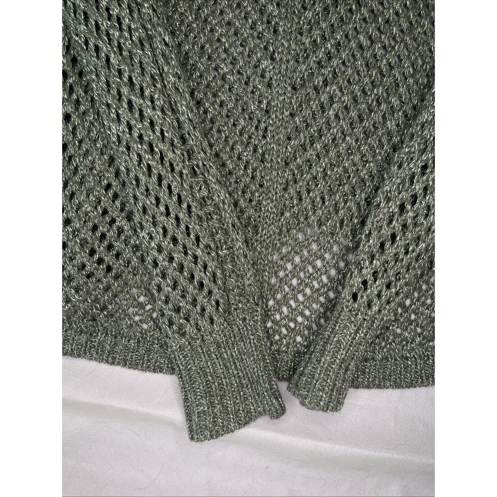 Rock & Republic Rock & Republic Womens Metallic Thread Sweater Large Size S / US 4 / IT 40 - 4 Thumbnail