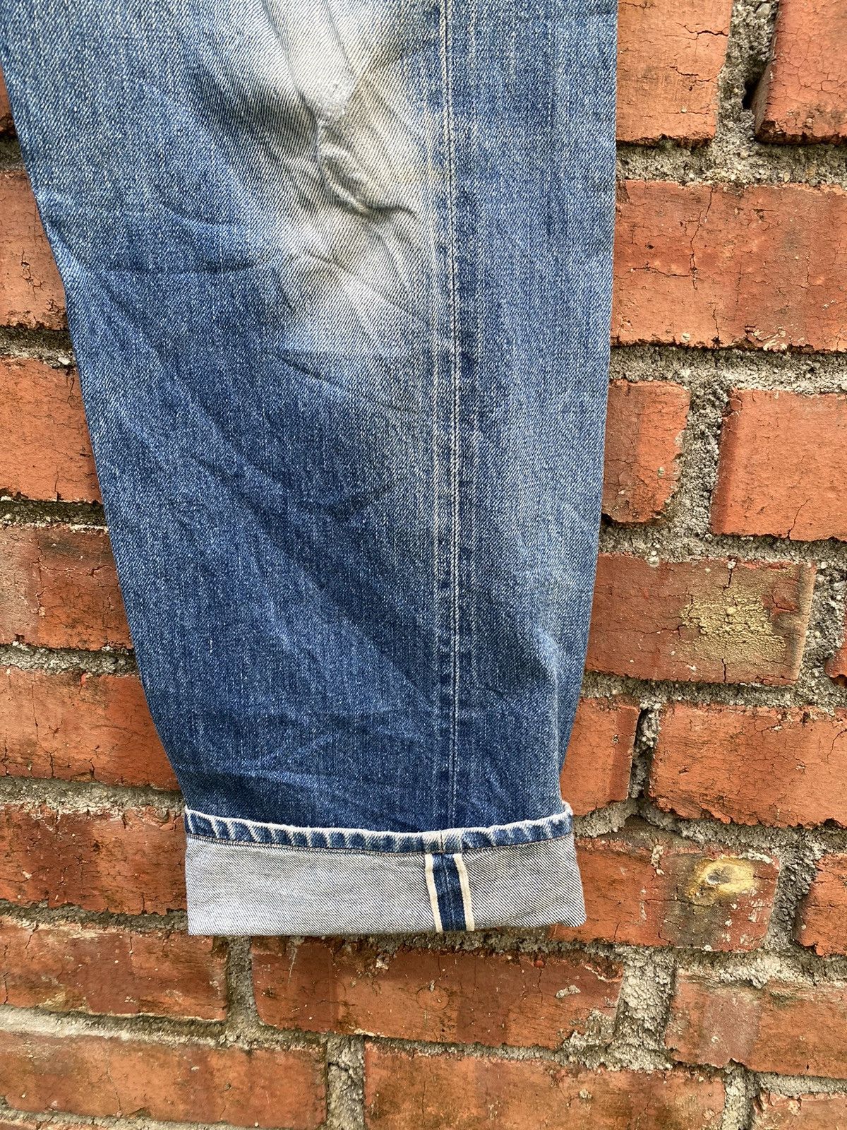 Levi's × Levi's Vintage Clothing × Vintage size 32x30 vintage levi's 501 redline distressed denime USA Size US 32 / EU 48 - 4 Thumbnail