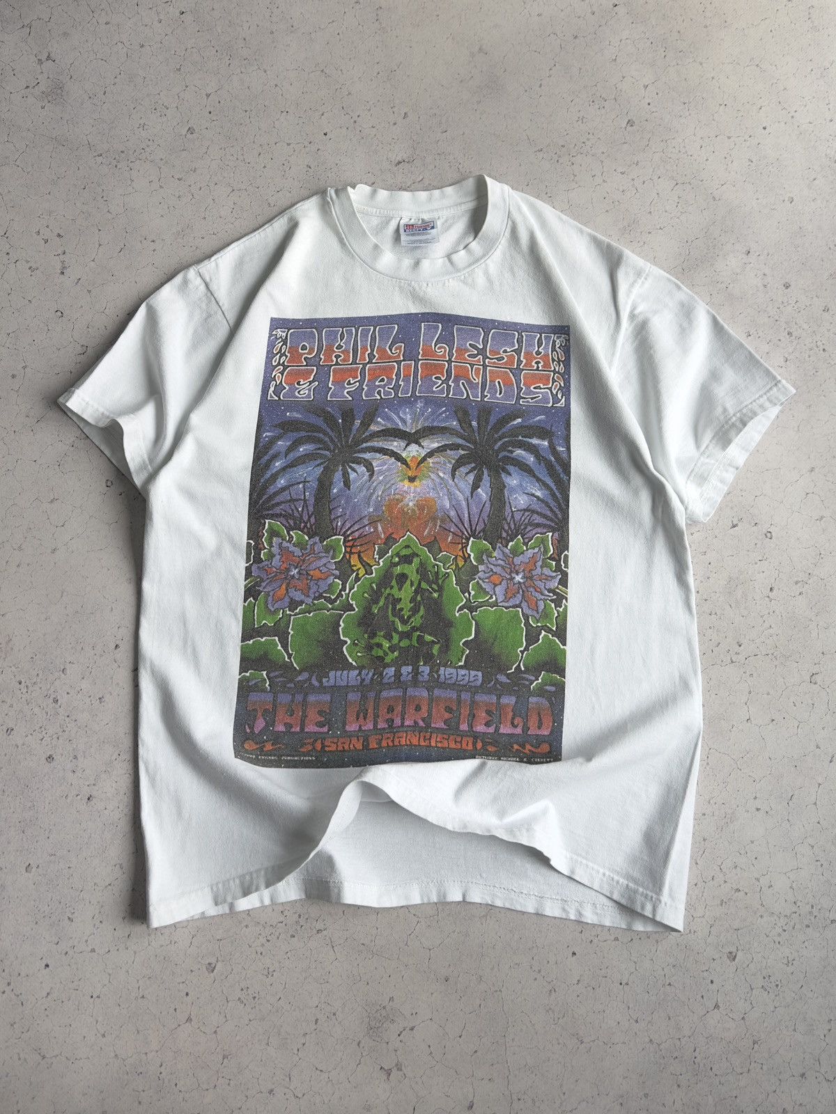 Band Tees Vintage 1999 Phil Lesh and Friends Warfield Promo Band Tee Size US L / EU 52-54 / 3 - 1 Thumbnail