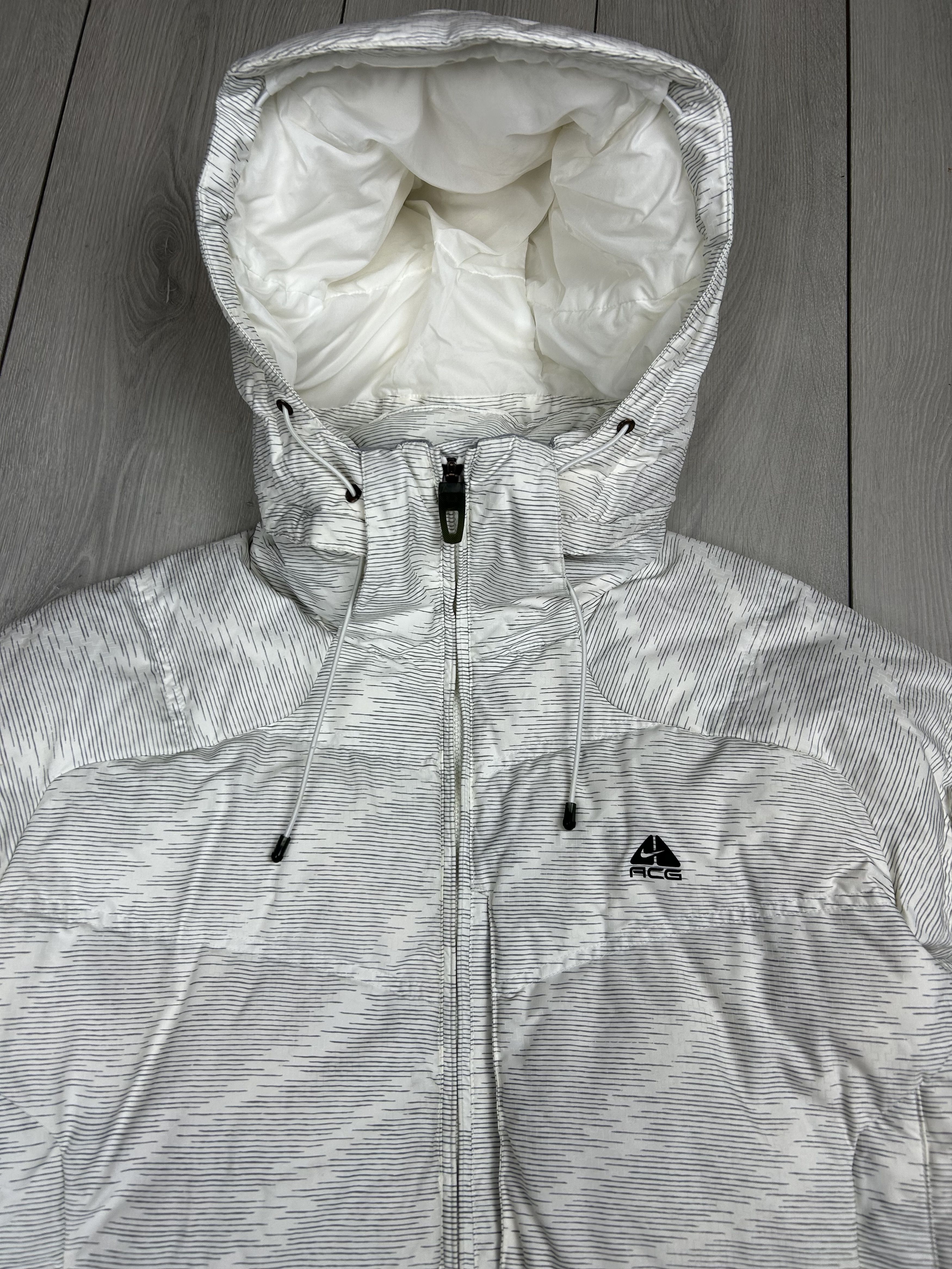 Nike ACG Nike ACG Vintage Puffer Down 550 Jacket SIze L White Size US L / EU 52-54 / 3 - 4 Thumbnail