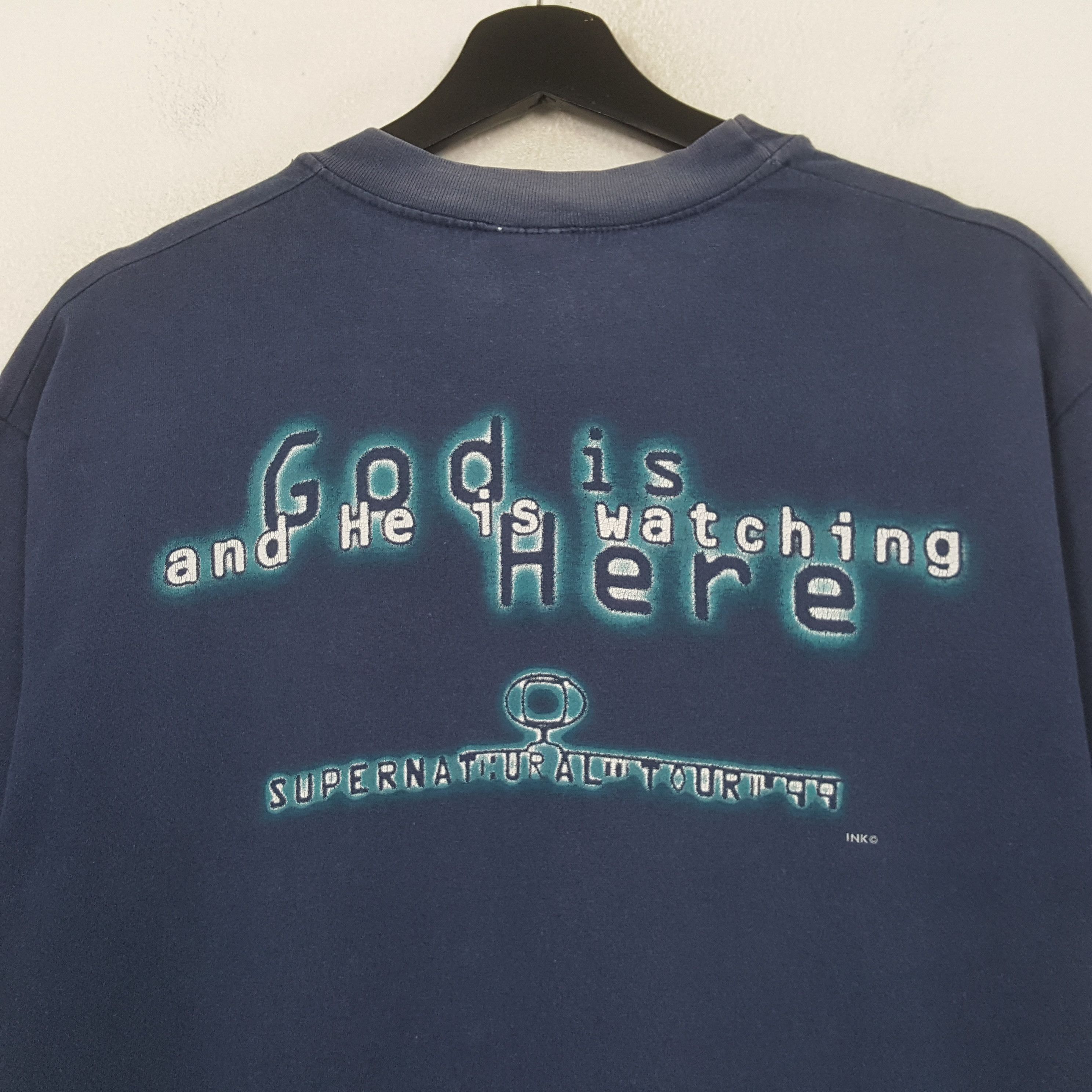 Band Tees Dc Talk Supernatural Tour 1999 Tshirt RR27 Size US M / EU 48-50 / 2 - 4 Thumbnail