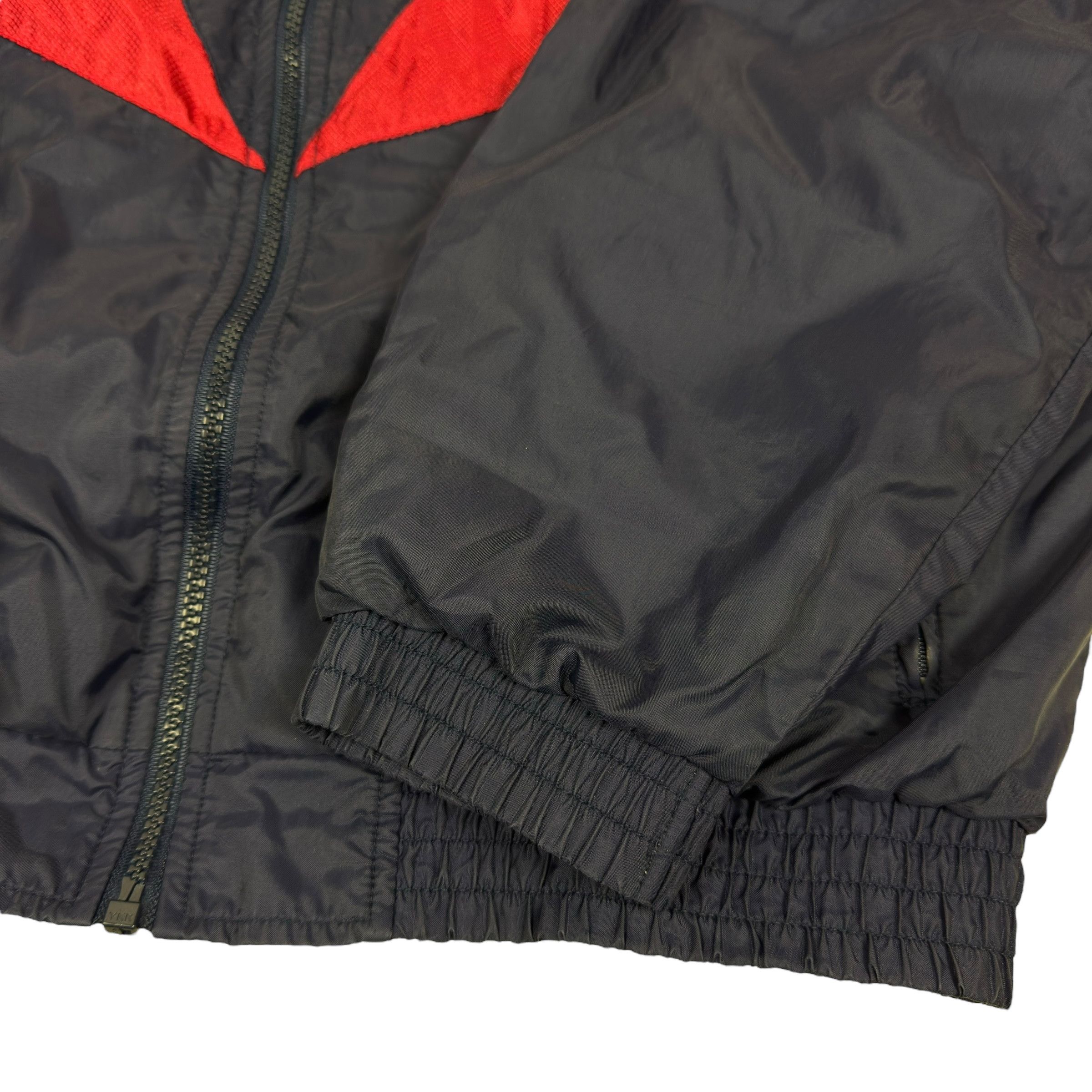 Adidas × Vintage Adidas Men's blue 3 Stripes Full Zip Windbreaker Jacket M Size US M / EU 48-50 / 2 - 6 Thumbnail