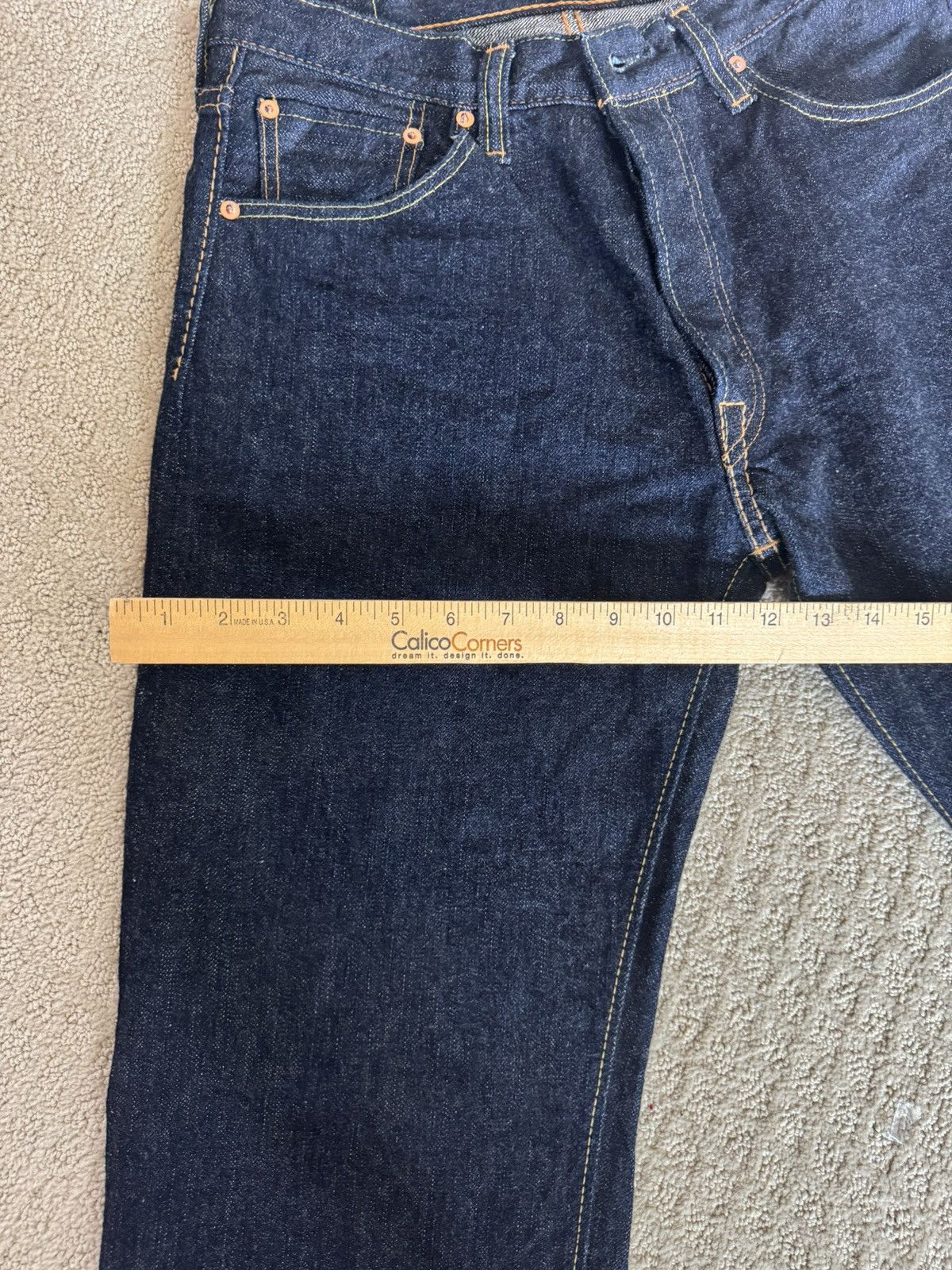 Japanese Brand syoaiya raw denim Size US 32 / EU 48 - 4 Thumbnail