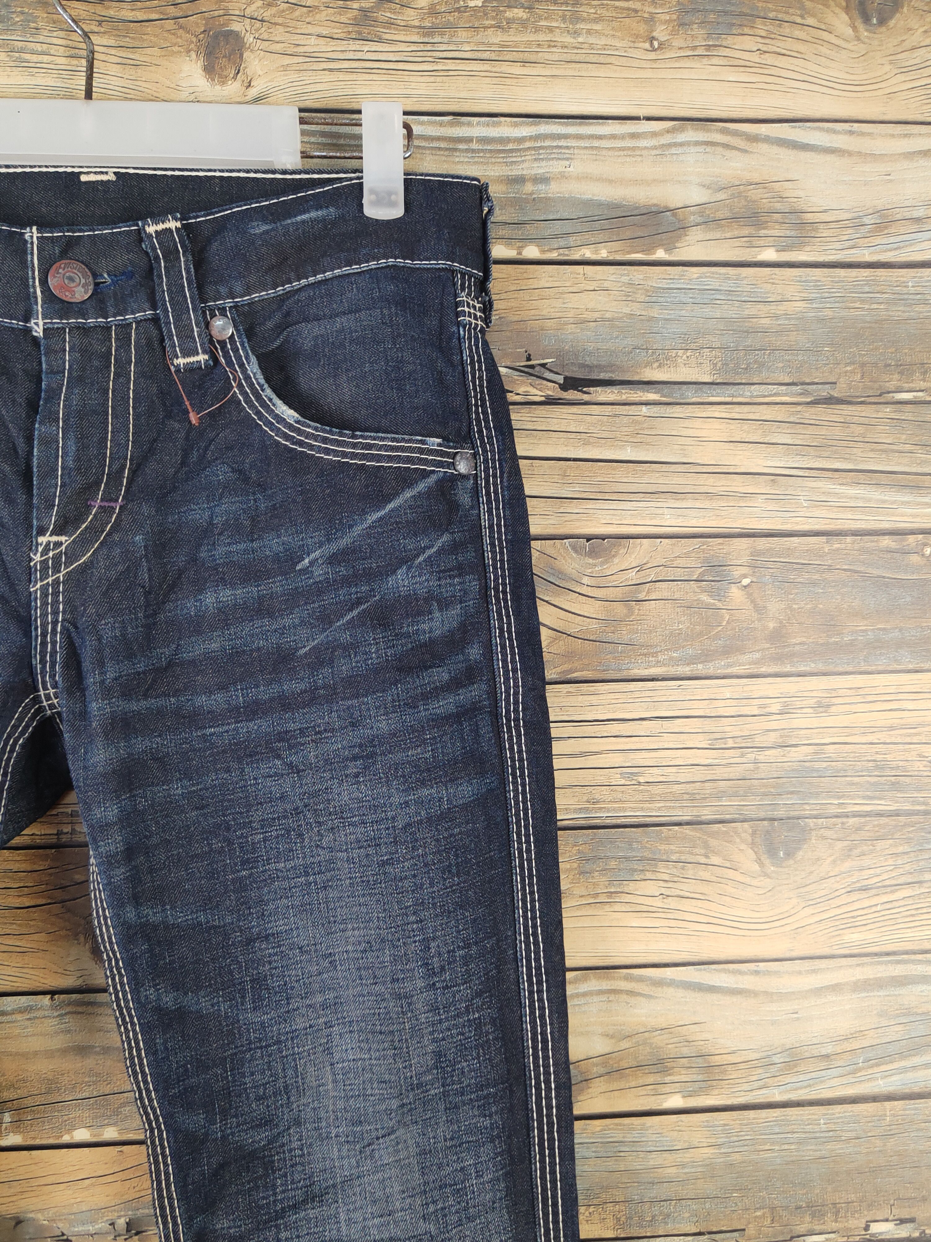 Levi's Levi's Black faded Distressed denim Jeans #W1994 Size US 29 - 5 Thumbnail