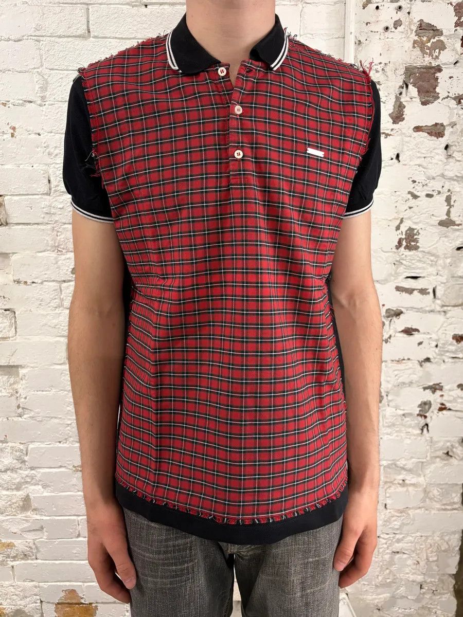 Dsquared2 SS2017 Dsquared2 Red Tartan Polo Size US S / EU 44-46 / 1 - 2 Thumbnail