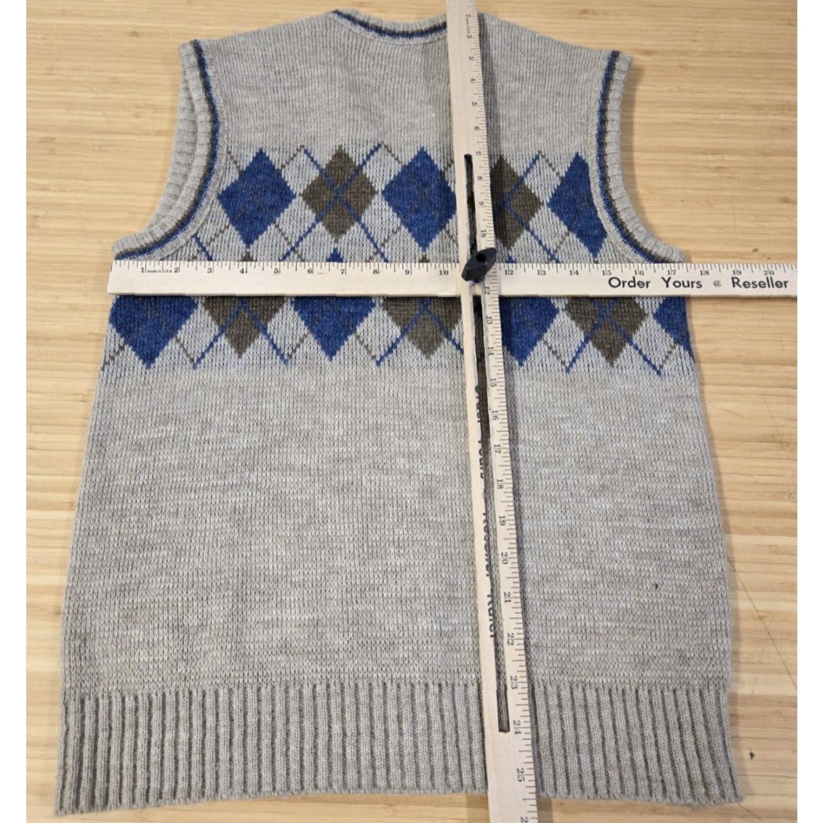 Vintage VINTAGE Le Tigre Sweater Vest Shirt 16-18 Adult Large Brown 80s Made In USA Mens Size US L / EU 52-54 / 3 - 5 Thumbnail