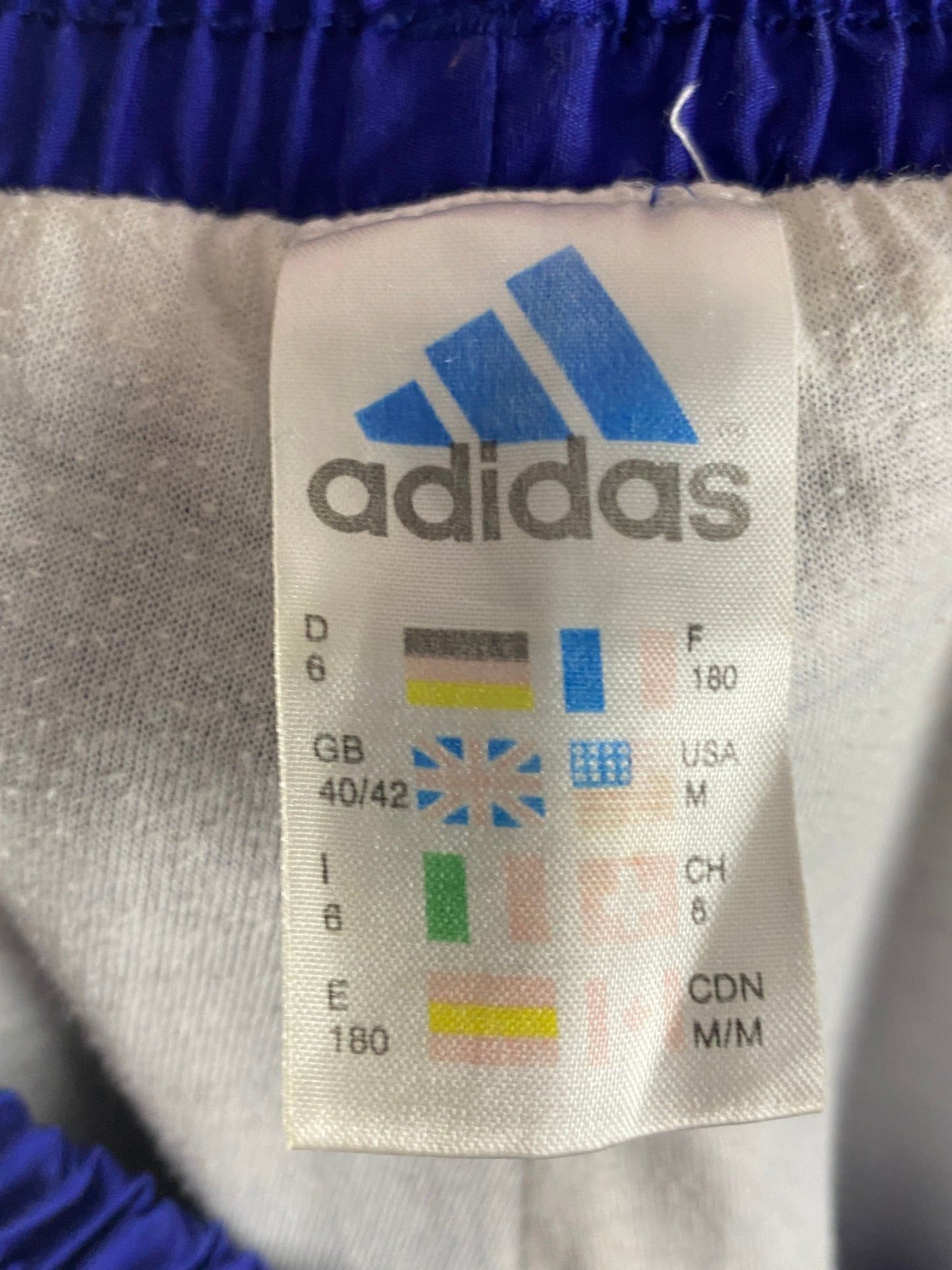 Adidas × Vintage 90s Adidas Vintage Men's Track Pants - M Size US 38 / EU 54 - 6 Thumbnail