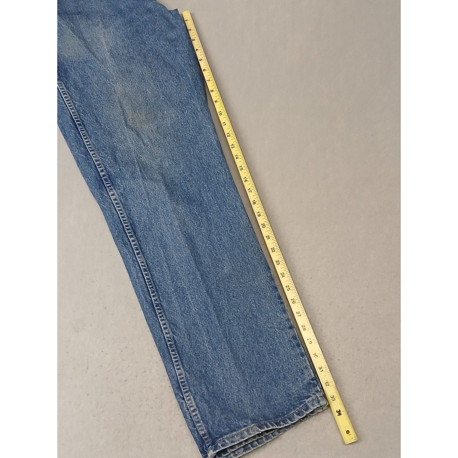 Bulwark Bulwark (36x34) Flame-Resistant Straight Blue Denim Jeans Size US 36 / EU 52 - 4 Thumbnail