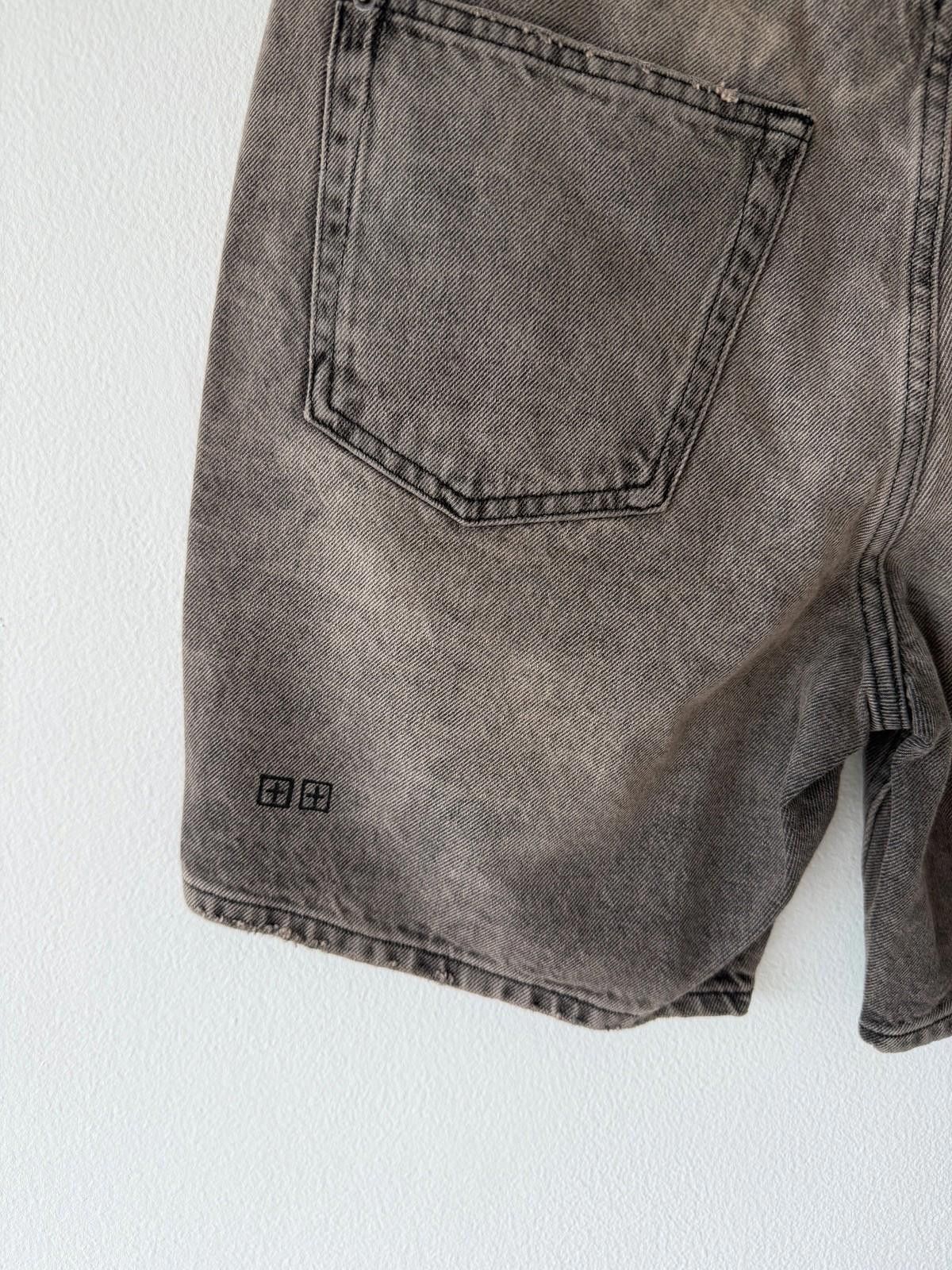 Ksubi new Ksubi mens denim shorts anti k short grey smoke 32 Size US 32 / EU 48 - 7 Thumbnail