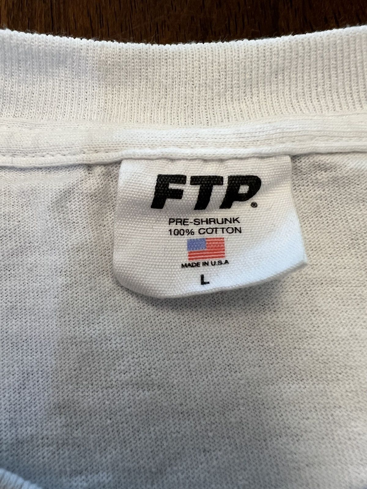 Fuck The Population FTP Finger Print Tee Size US L / EU 52-54 / 3 - 3 Thumbnail