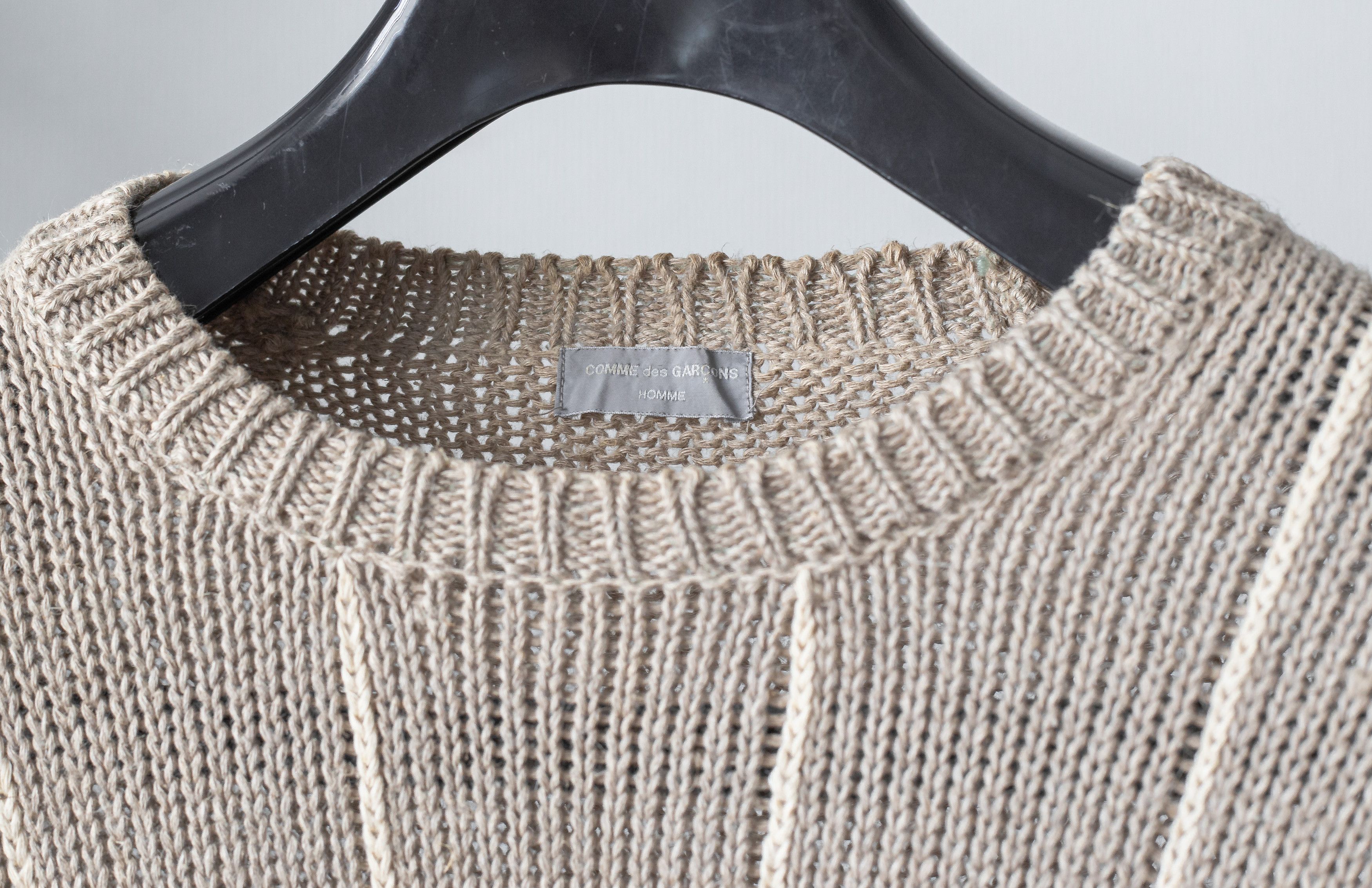 Comme des Garcons Homme heavy linen knit Size US M / EU 48-50 / 2 - 5 Thumbnail