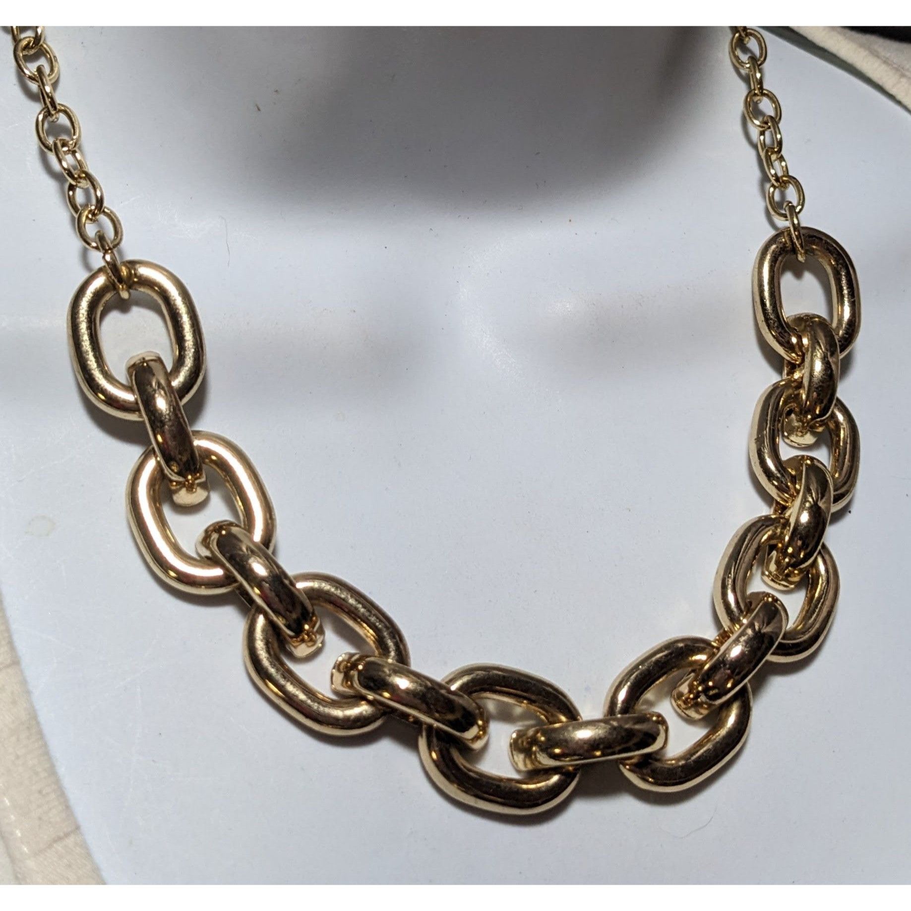 Other Dana Buchman Gold Large Link Chain Necklace Size ONE SIZE - 6 Thumbnail
