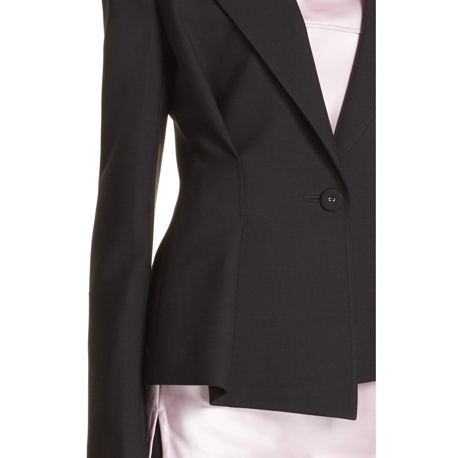 Helmut Lang Cinched Waist Blazer in Black Color and size 4 NWT MSRP $695 Size S / US 4 / IT 40 - 4 Thumbnail