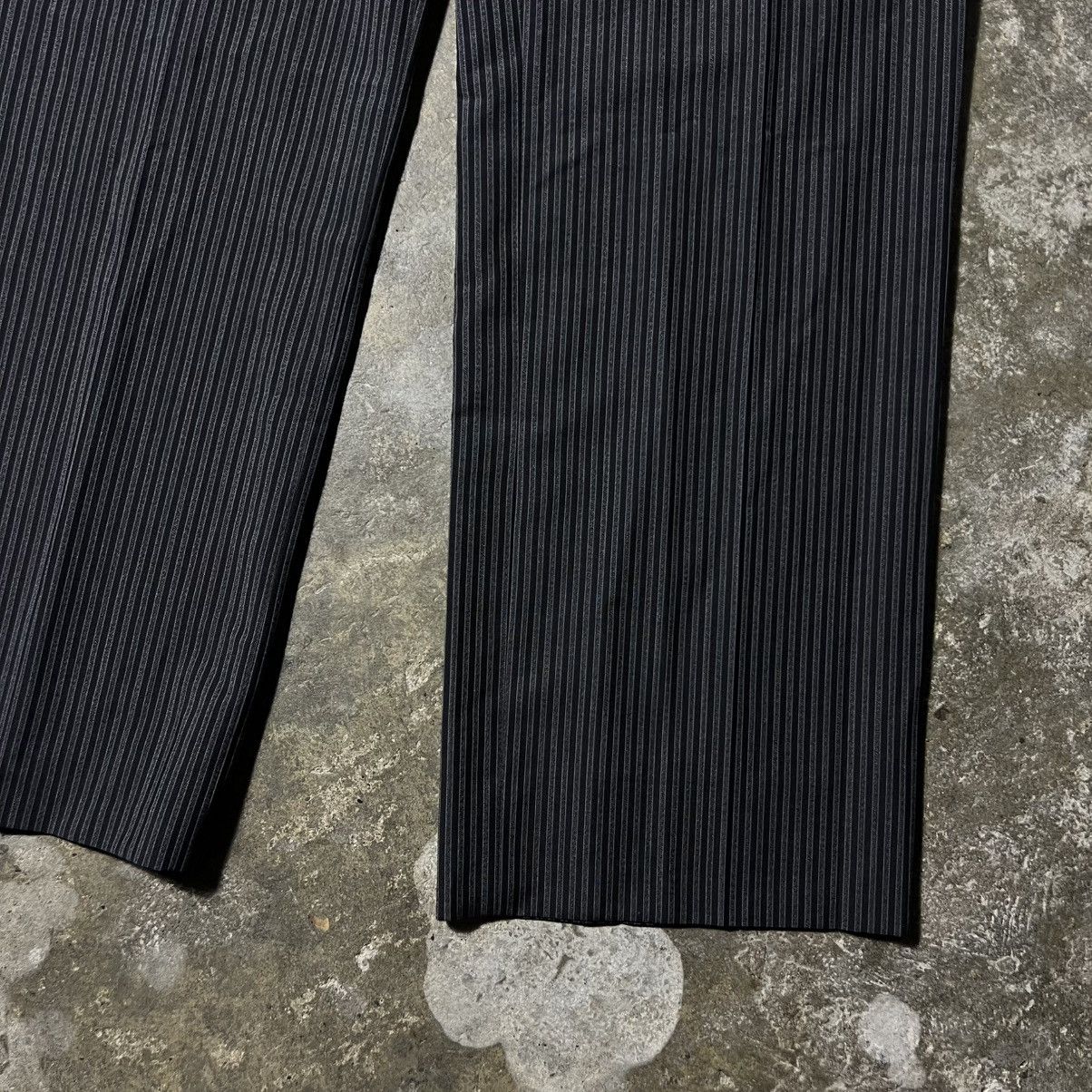 Prada Prada - SS19 - Pinstripe Virgin Wool & Mohair Trousers Size US 38 / EU 54 - 5 Thumbnail