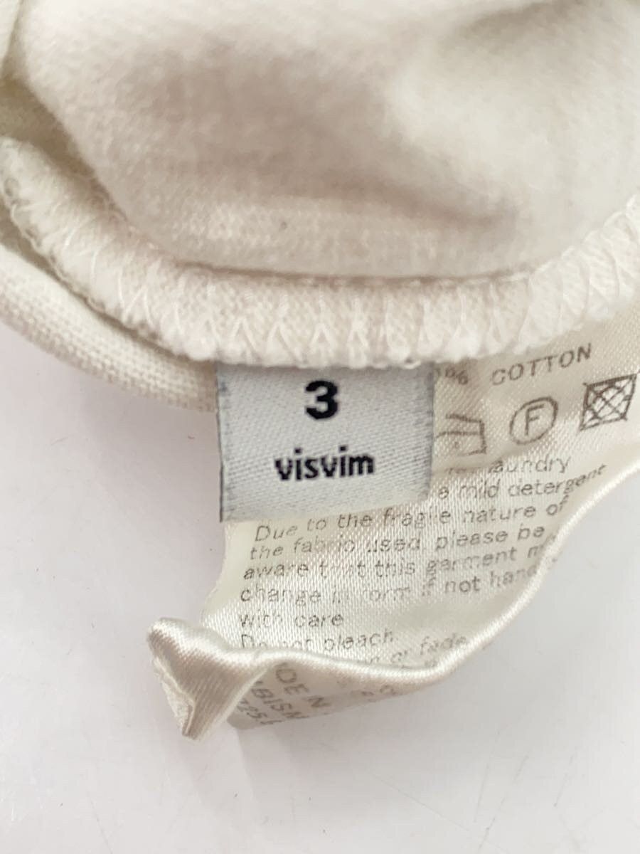 Visvim White Cotton T-shirt Size US L / EU 52-54 / 3 - 3 Thumbnail