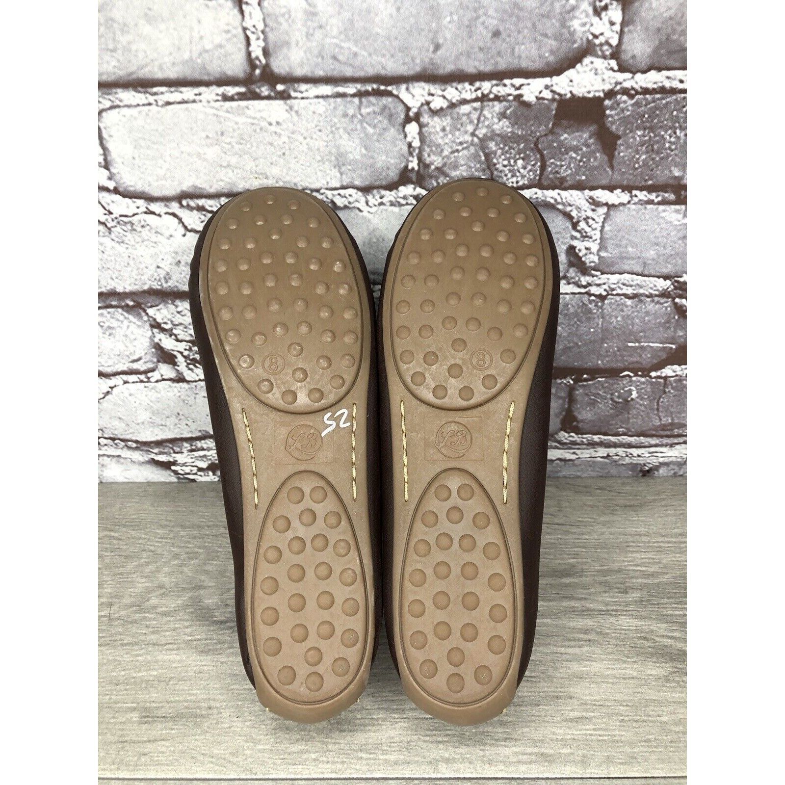 Lucky Brand Lucky Brand LP-Astuddi Brown Leather Peace Heart Clover Loaf Size US 8 / IT 38 - 6 Thumbnail
