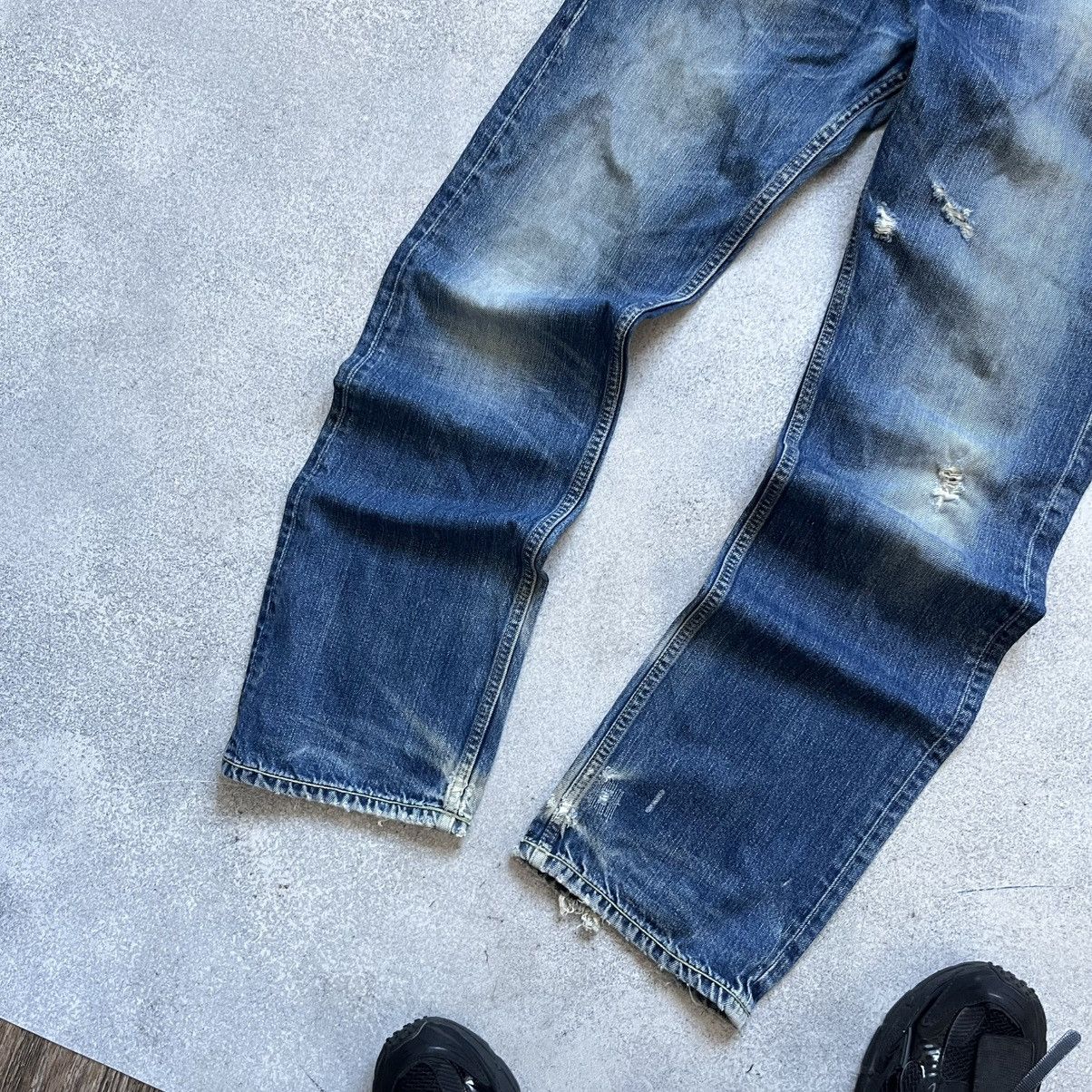 Evisu × Puma Evisu x Puma Jeans Baggy Y2K Size US 32 / EU 48 - 10 Thumbnail