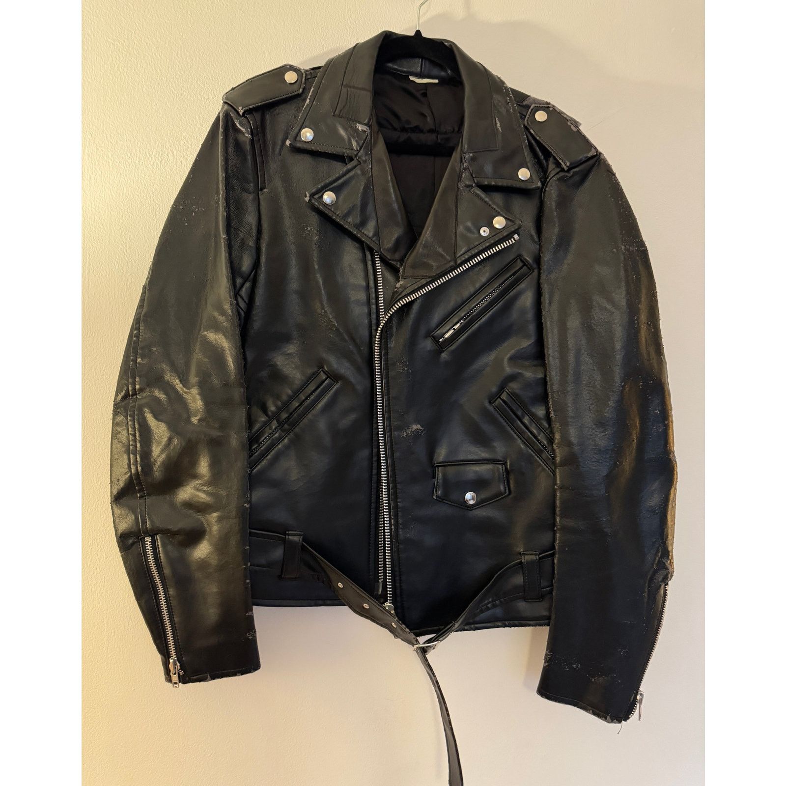 Comme Des Garcons Leather Jacket | Grailed