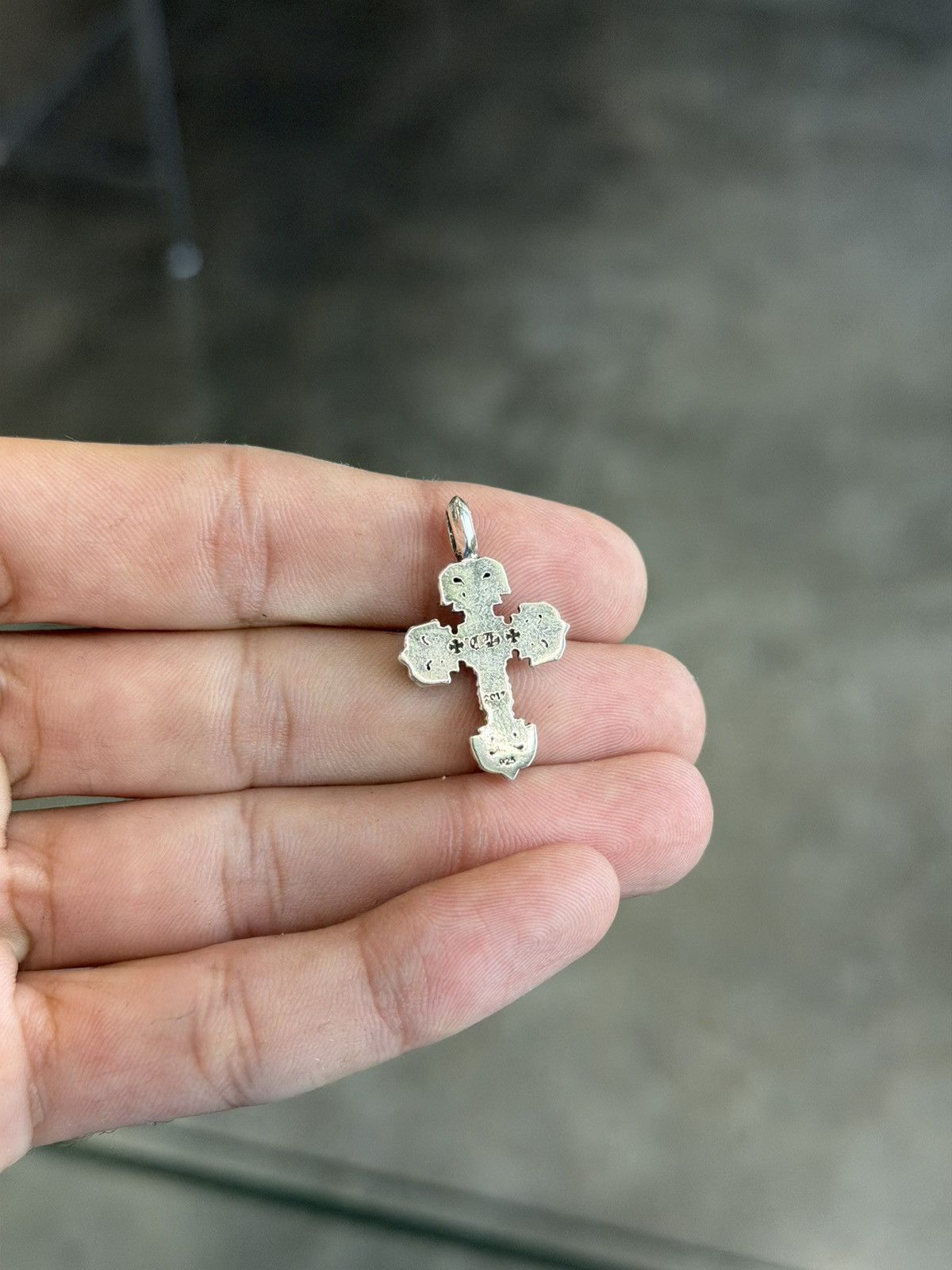 Chrome Hearts Chrome Hearts Factory Pave Diamond Filigree pendant NEW Size ONE SIZE - 8 Thumbnail