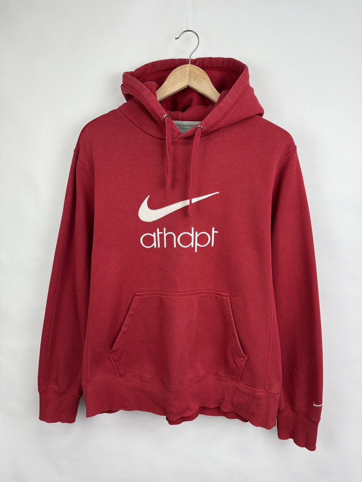 Nike 🇺🇸 Vintage 90s Nike Athdpt Athletic Hoodie Rare Retro Y2K Size US L / EU 52-54 / 3 - 3 Thumbnail